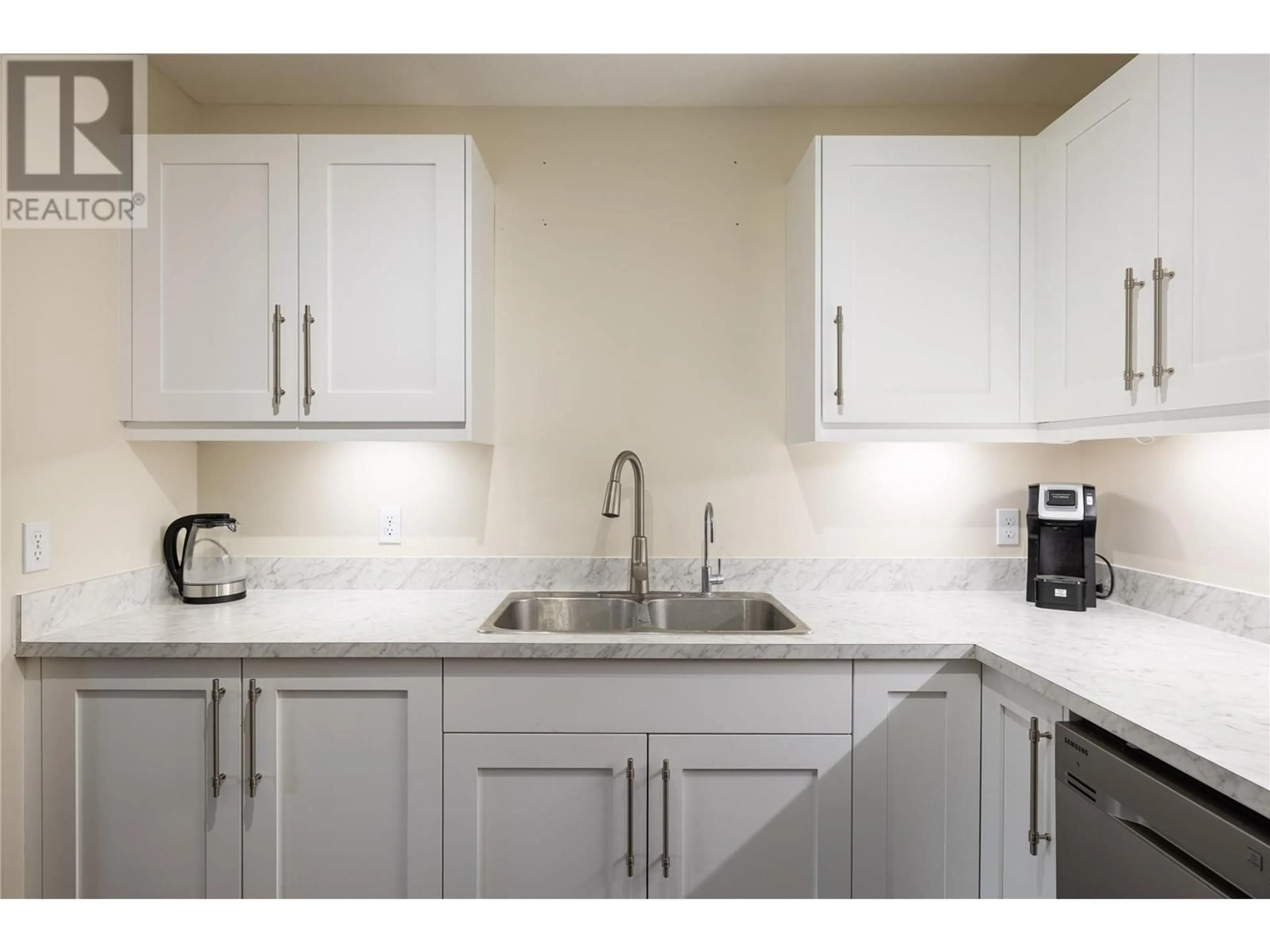 Standard kitchen, ceramic/tile floor for 12 - 2156 BESSETTE STREET, Lumby British Columbia V0E2G0