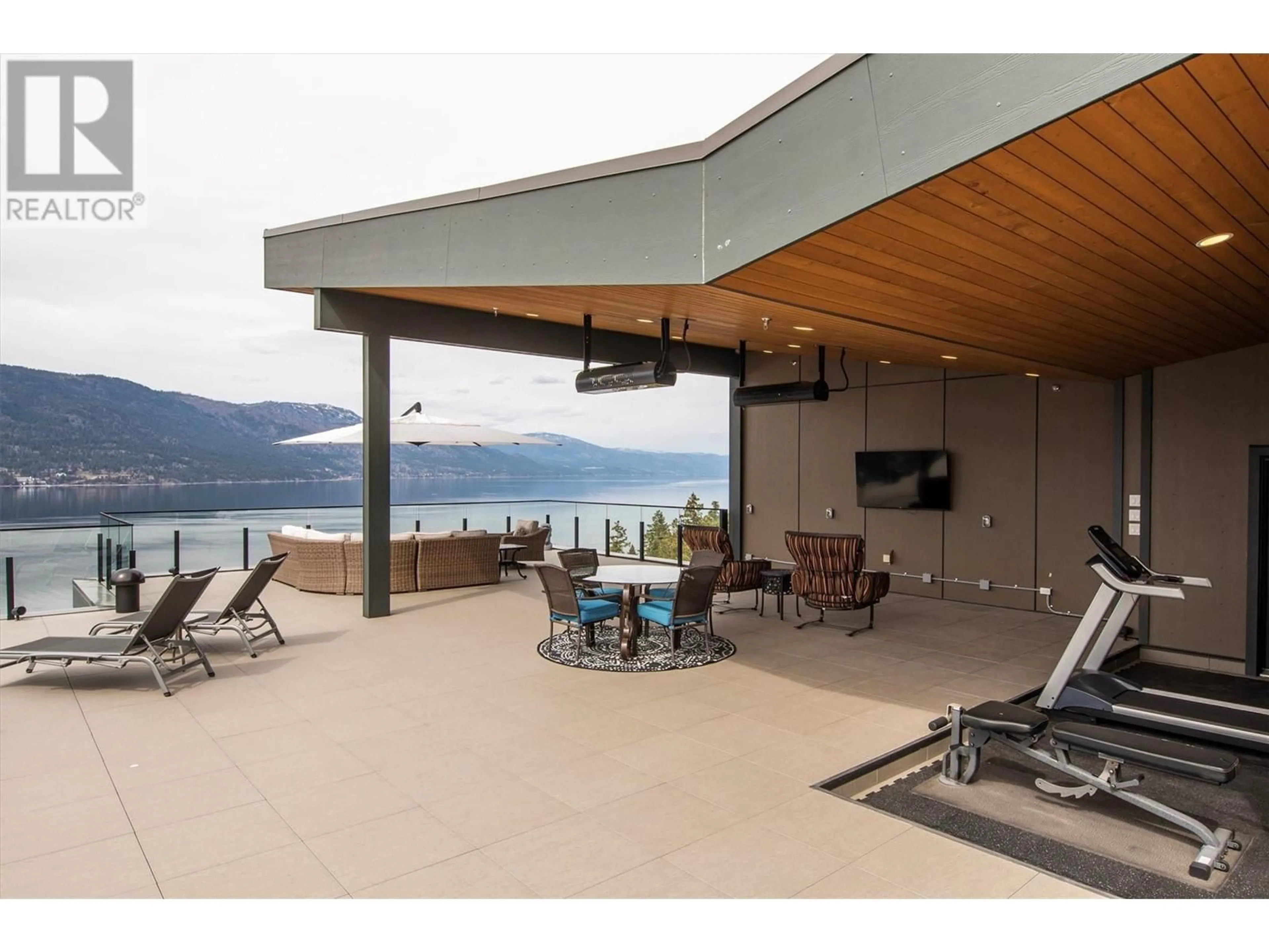 Patio, water/lake/river/ocean view for 401 - 3475 GRANITE CLOSE, Kelowna British Columbia V1V0B9