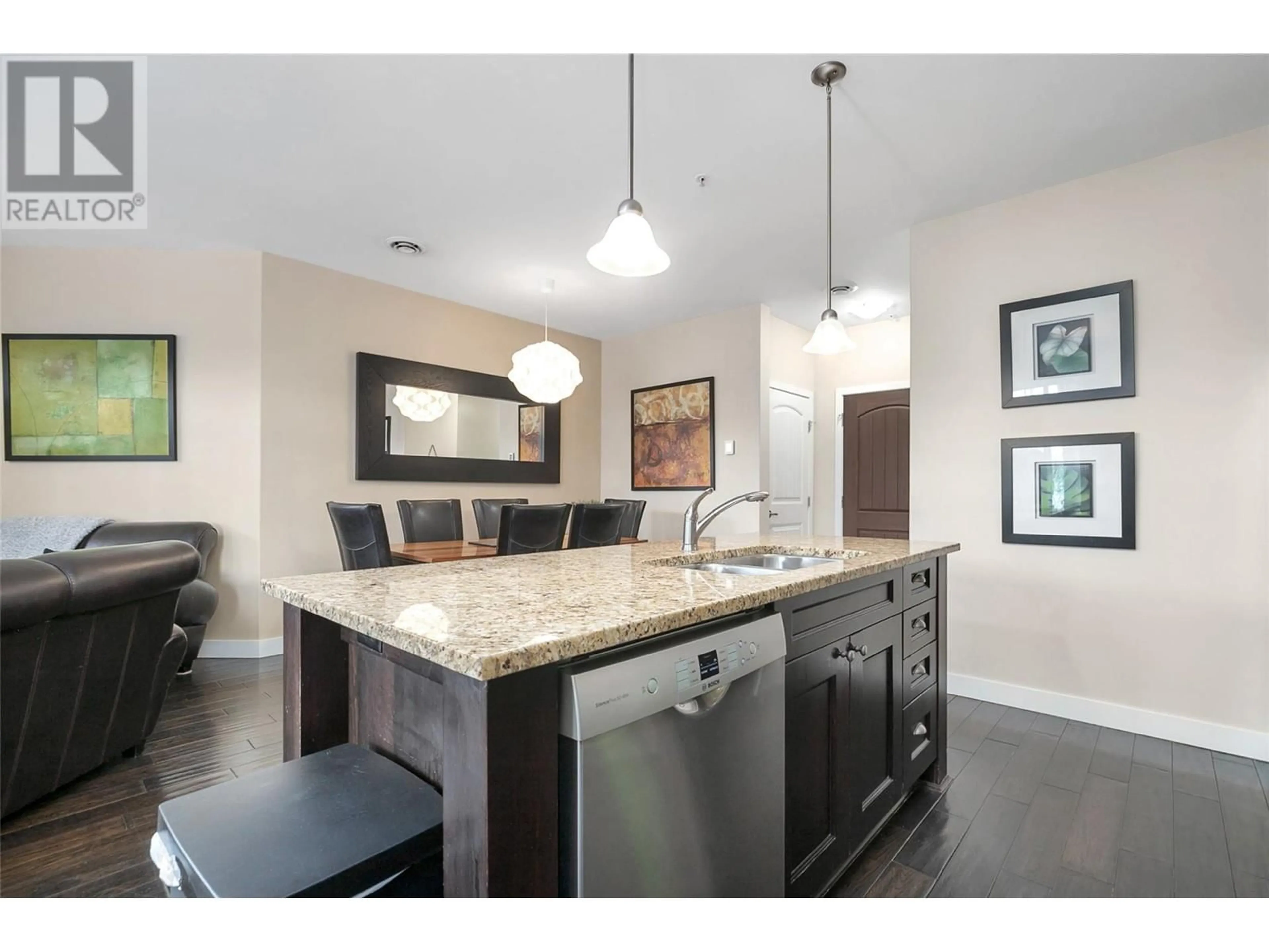 Open concept kitchen, unknown for 4036 Pritchard Drive N Unit# 3101, West Kelowna British Columbia V4T3E4