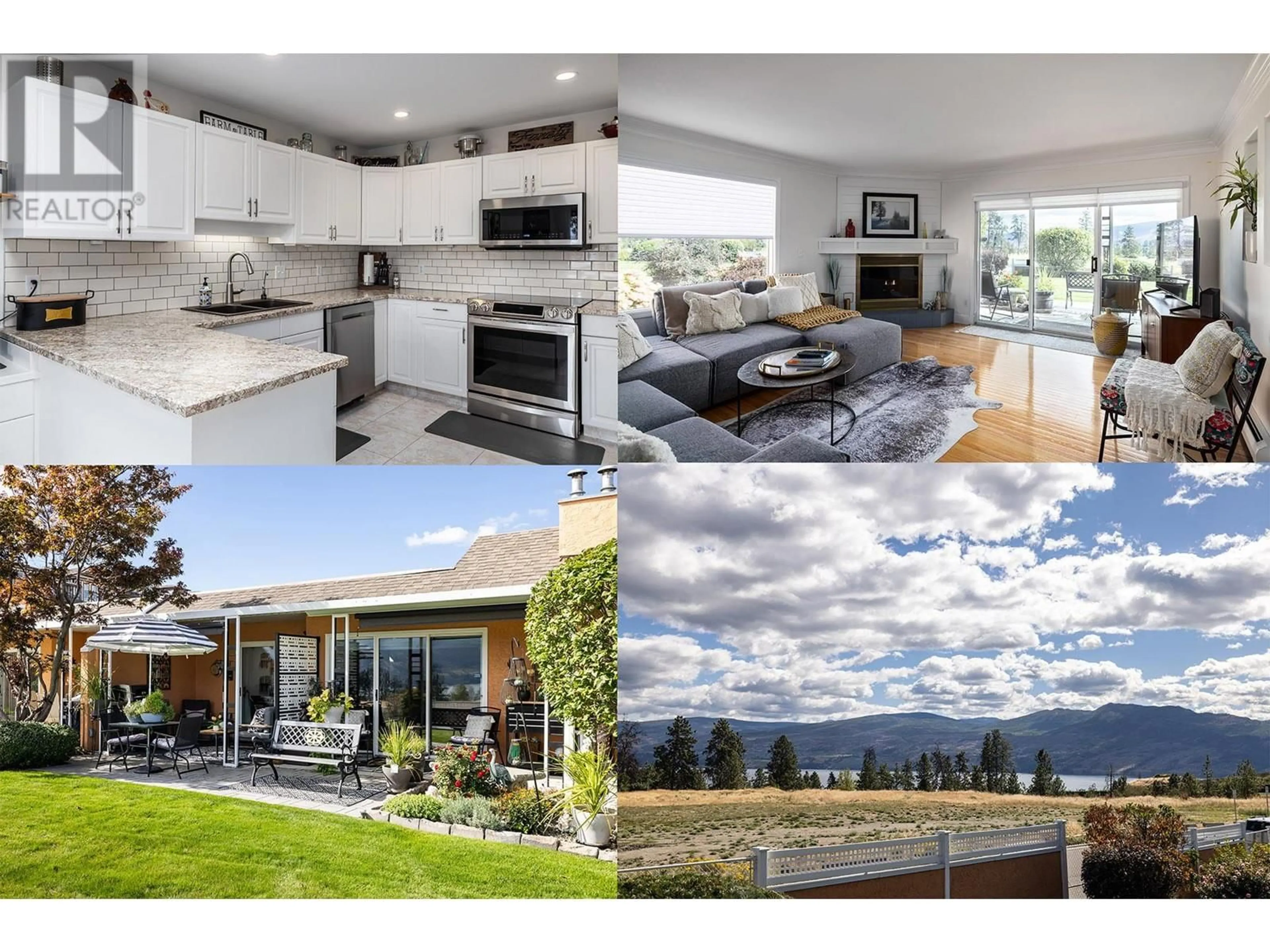 Open concept kitchen, wood/laminate floor for 2433 Ingram Road Unit# 47, West Kelowna British Columbia V4T1L4