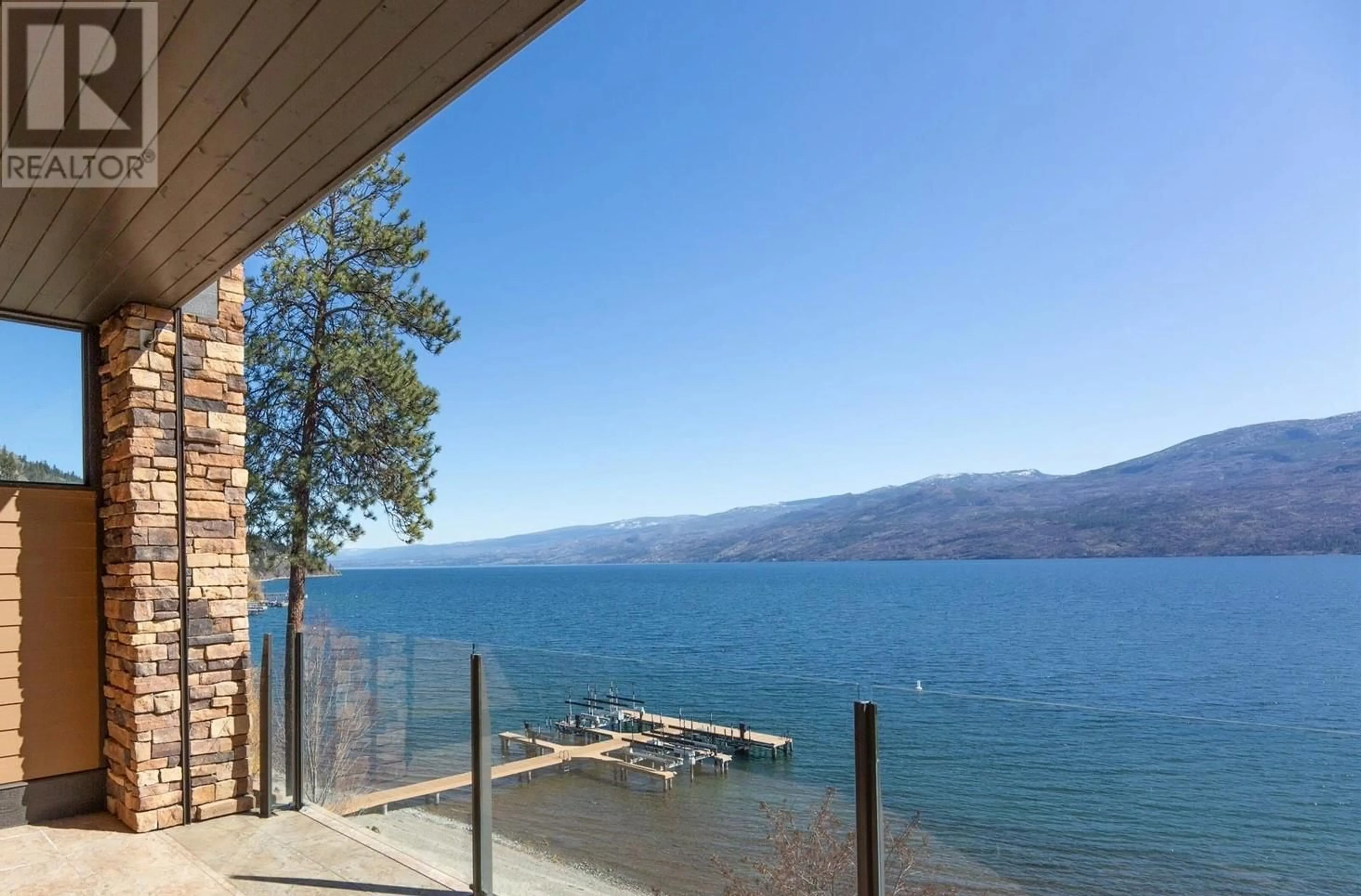 Patio, water/lake/river/ocean view for 5235 Buchanan Road Unit# 1, Peachland British Columbia V0H1X1