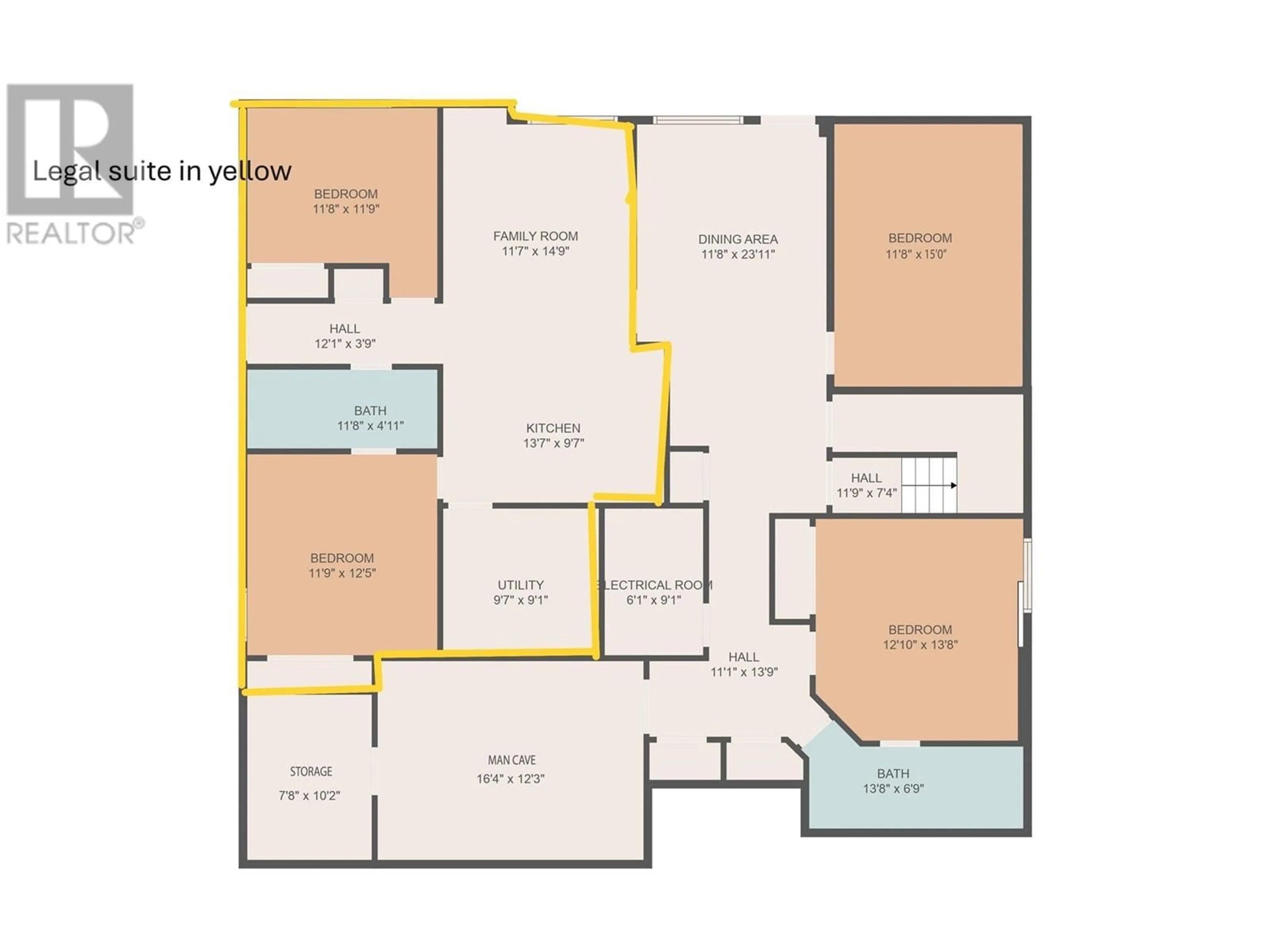 Floor plan for 5048 Turtle Pond Place, Vernon British Columbia V1T9Y5