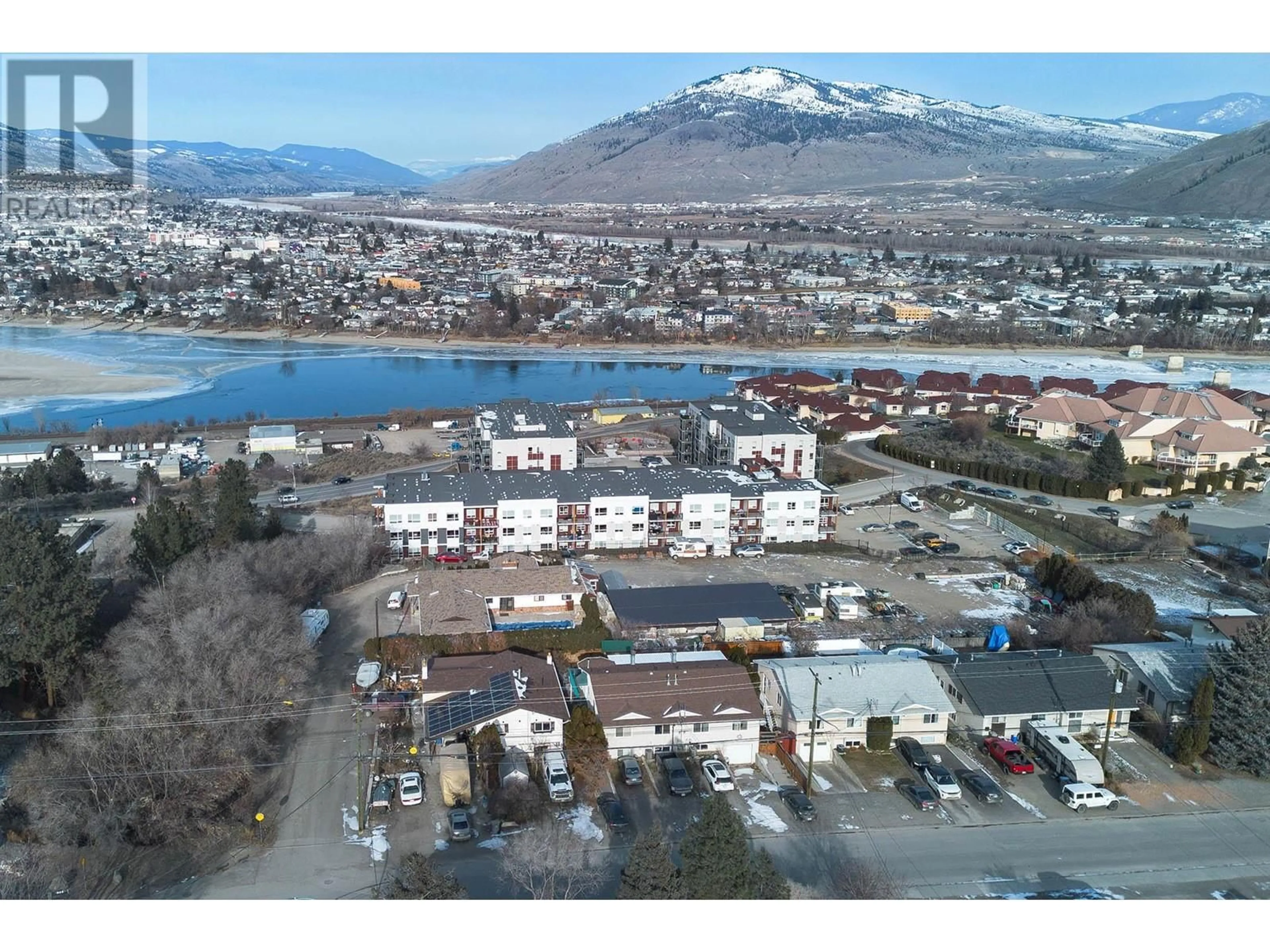 A pic from outside/outdoor area/front of a property/back of a property/a pic from drone, mountain view for 964 FERNIE Road, Kamloops British Columbia V2C1B3