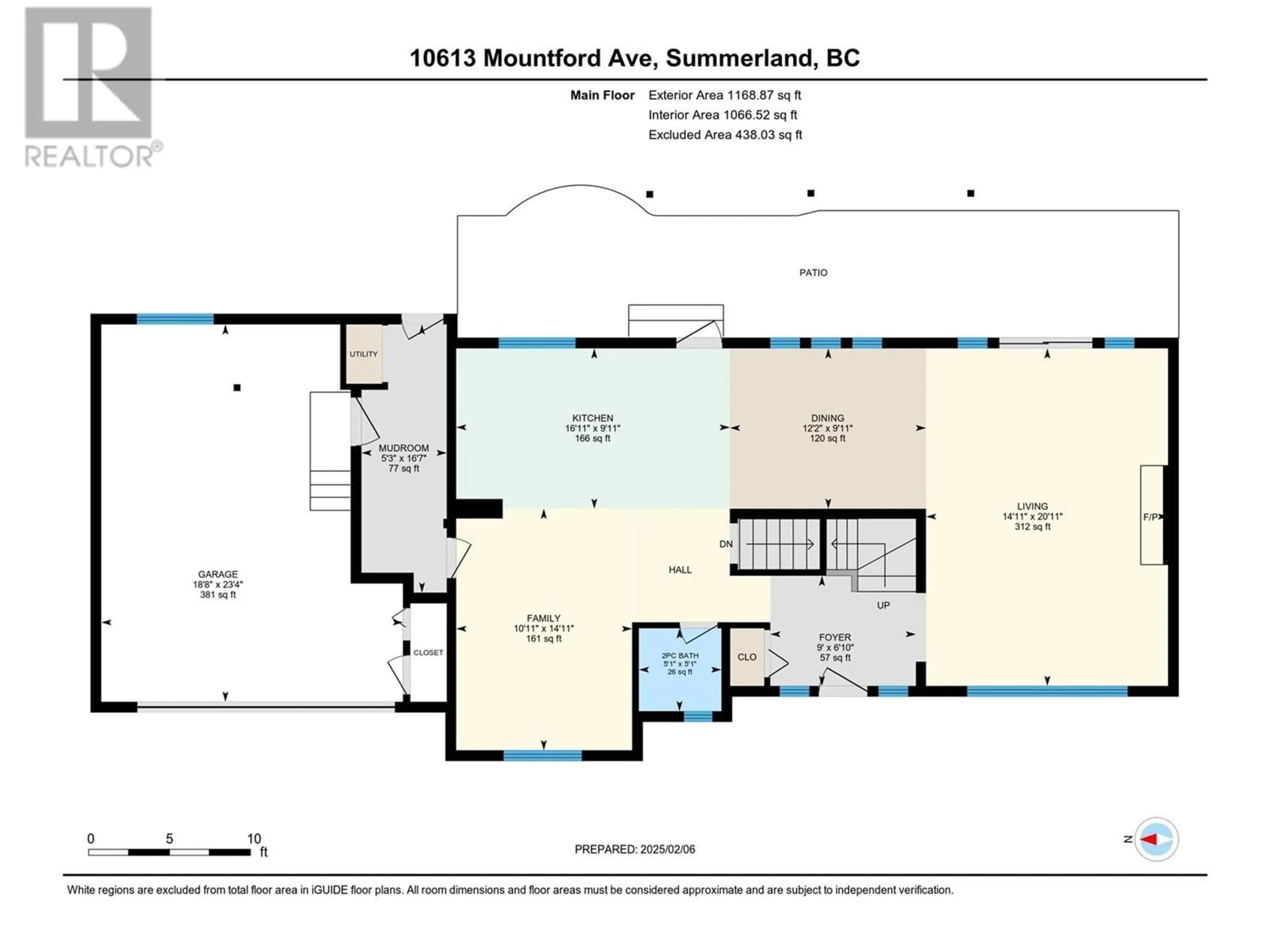 Floor plan for 10613 Mountford Avenue, Summerland British Columbia V0H1Z2