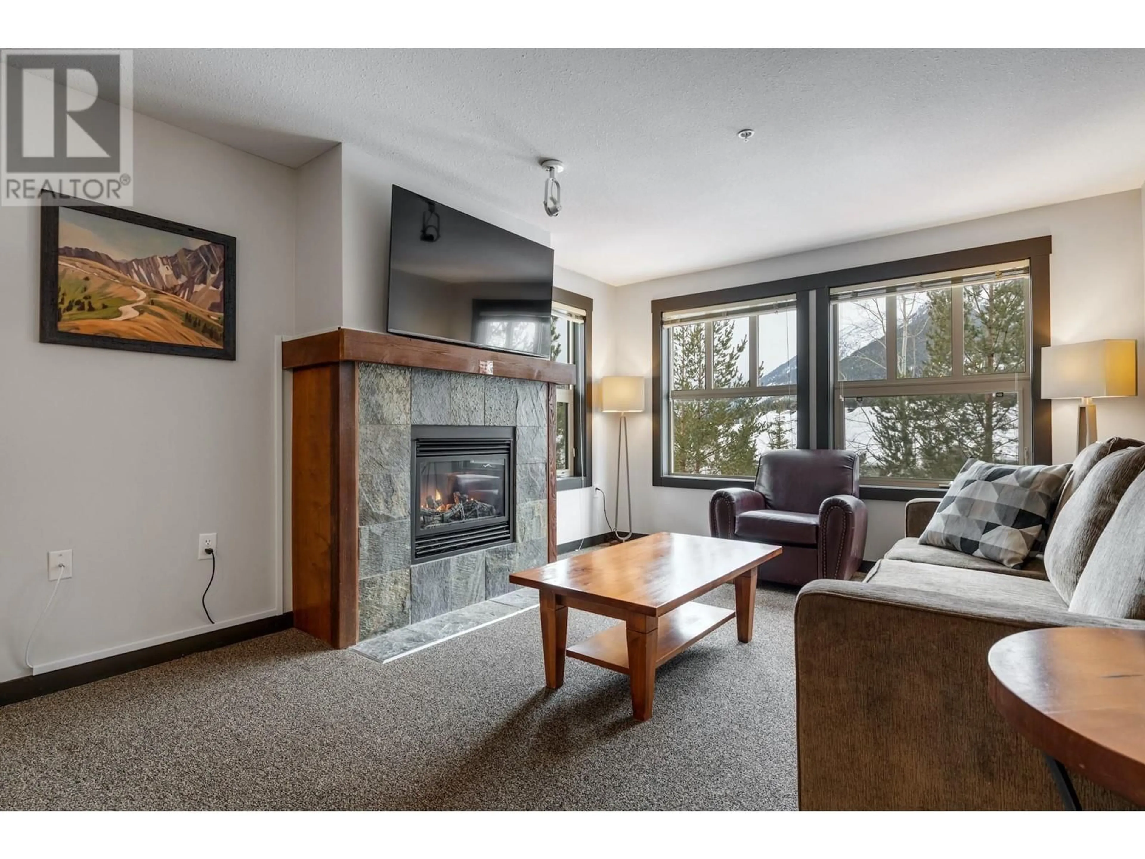 Living room with furniture, unknown for 2070 SUMMIT Drive Unit# 301A & 301B, Panorama British Columbia V0A1T0