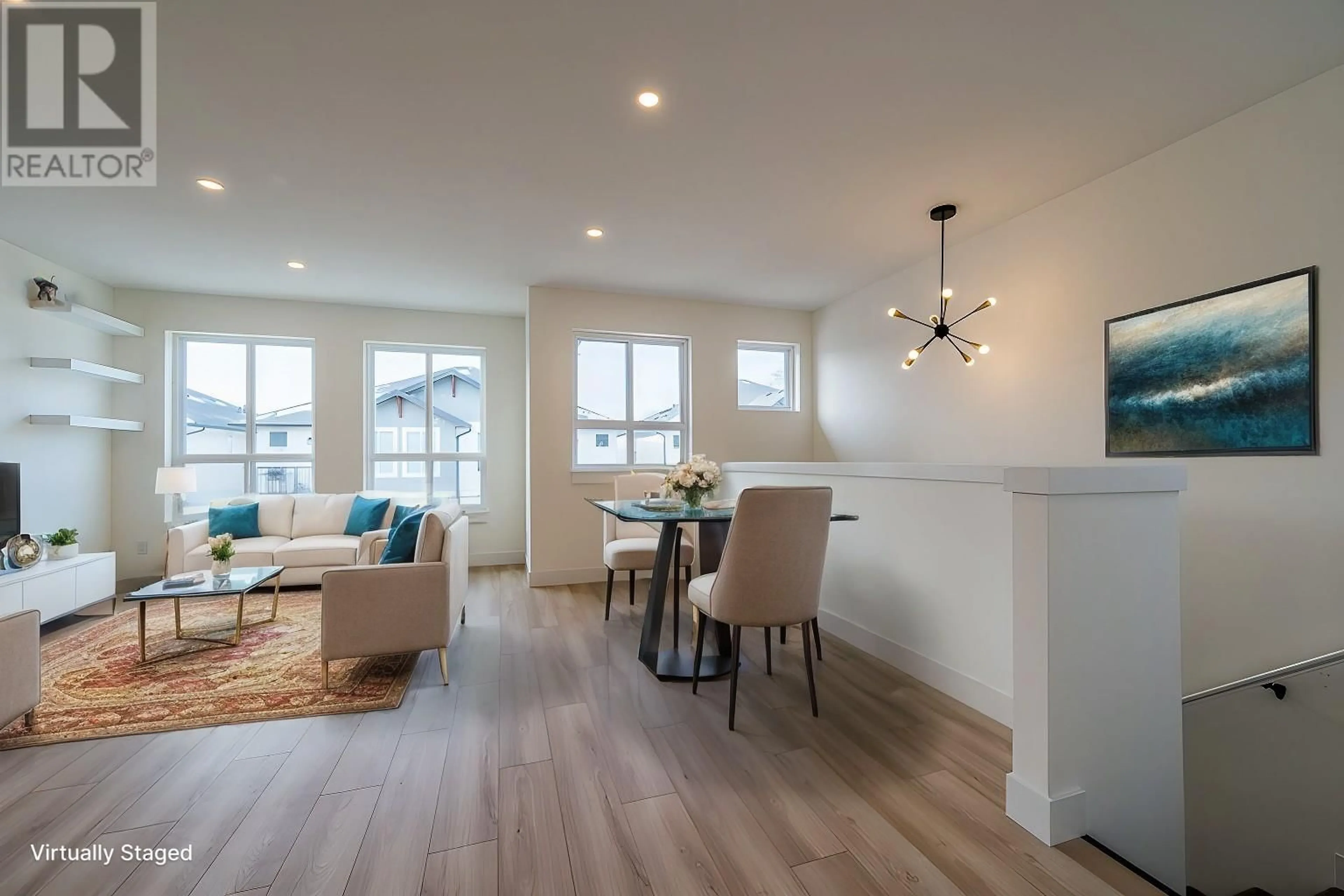 Living room with furniture, wood/laminate floor for 113 - 2648 TRANQUILLE ROAD, Kamloops British Columbia V2B3P1