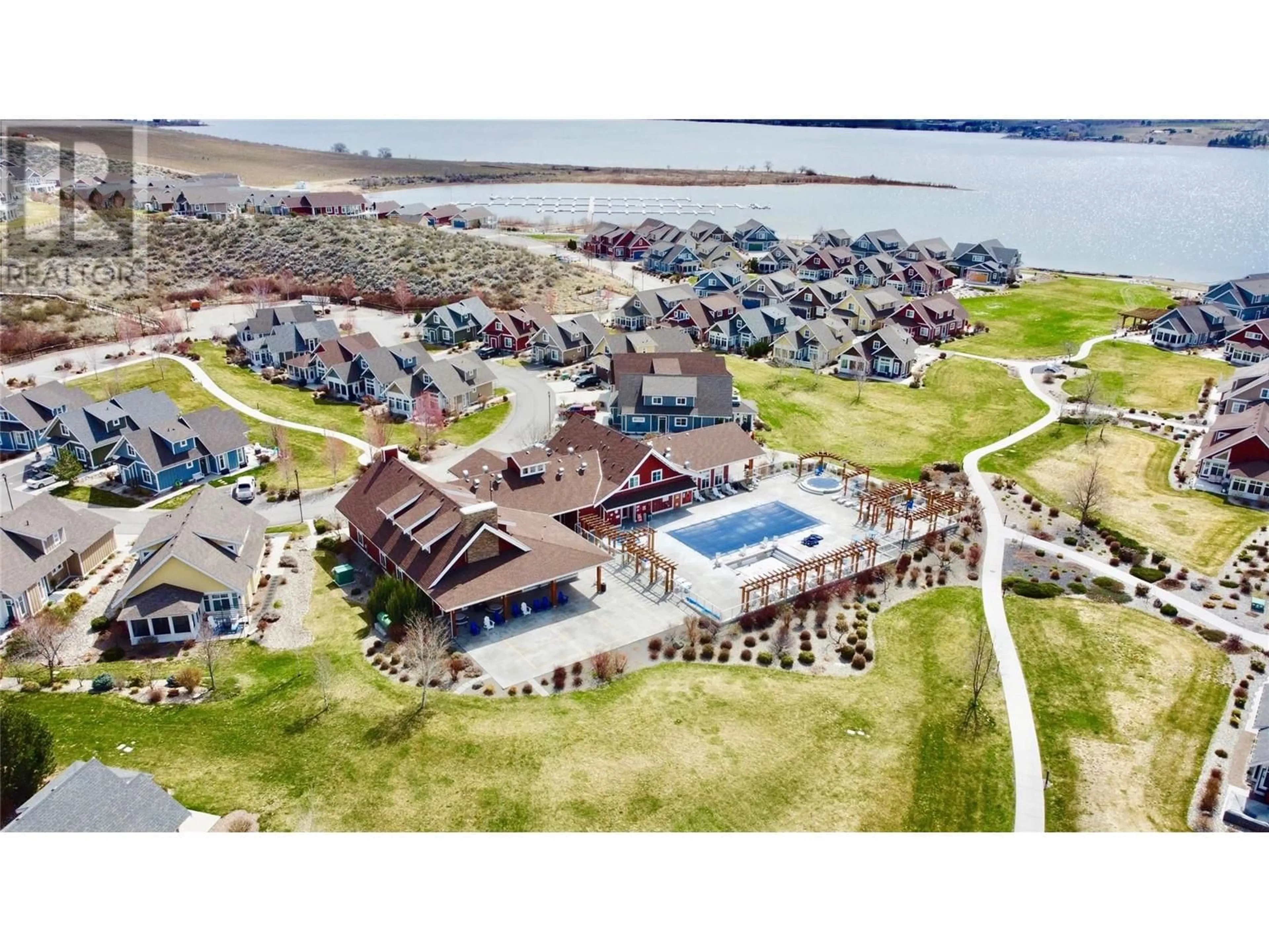 A pic from outside/outdoor area/front of a property/back of a property/a pic from drone, water/lake/river/ocean view for 4 - 2450 RADIO TOWER ROAD, Oliver British Columbia V0H1T1