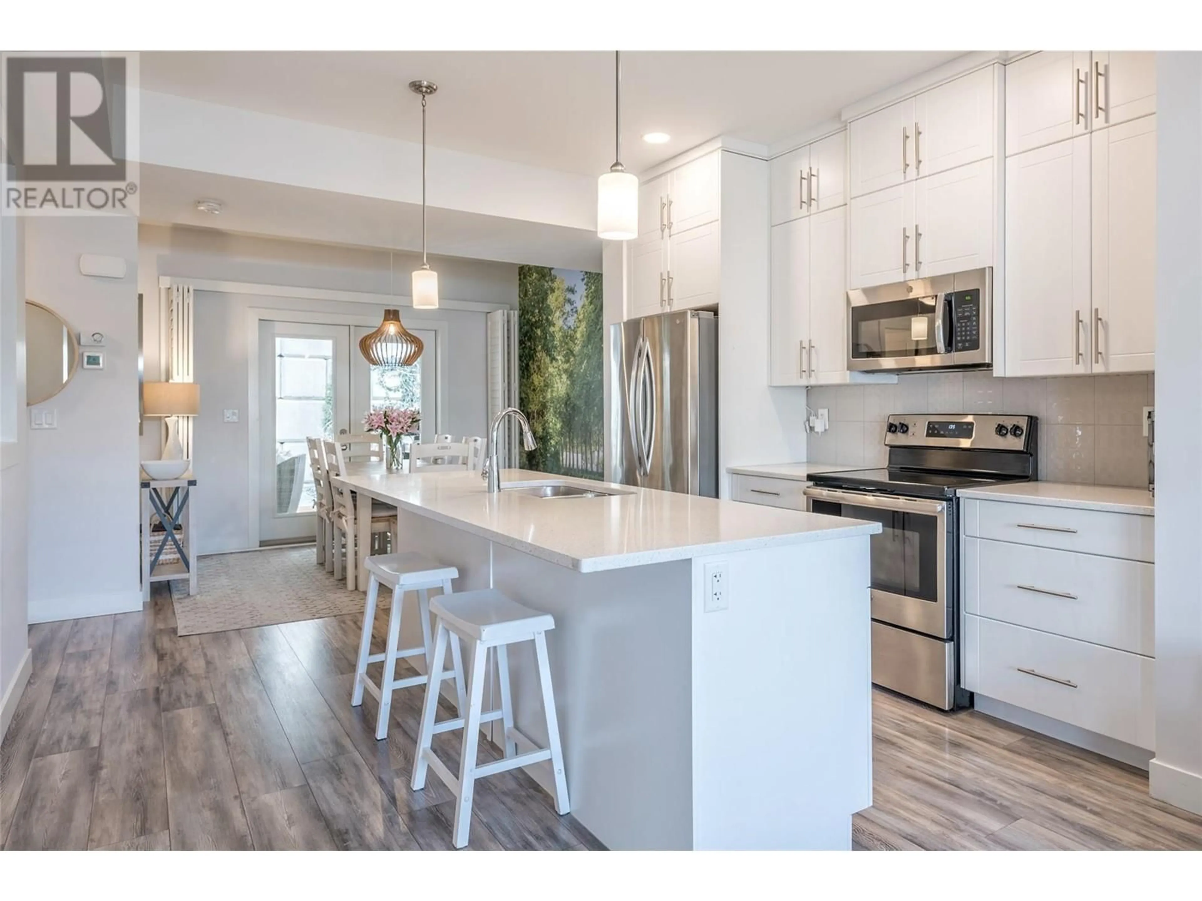 Open concept kitchen, unknown for 4600 Okanagan Avenue Unit# 8, Vernon British Columbia V1T0A8