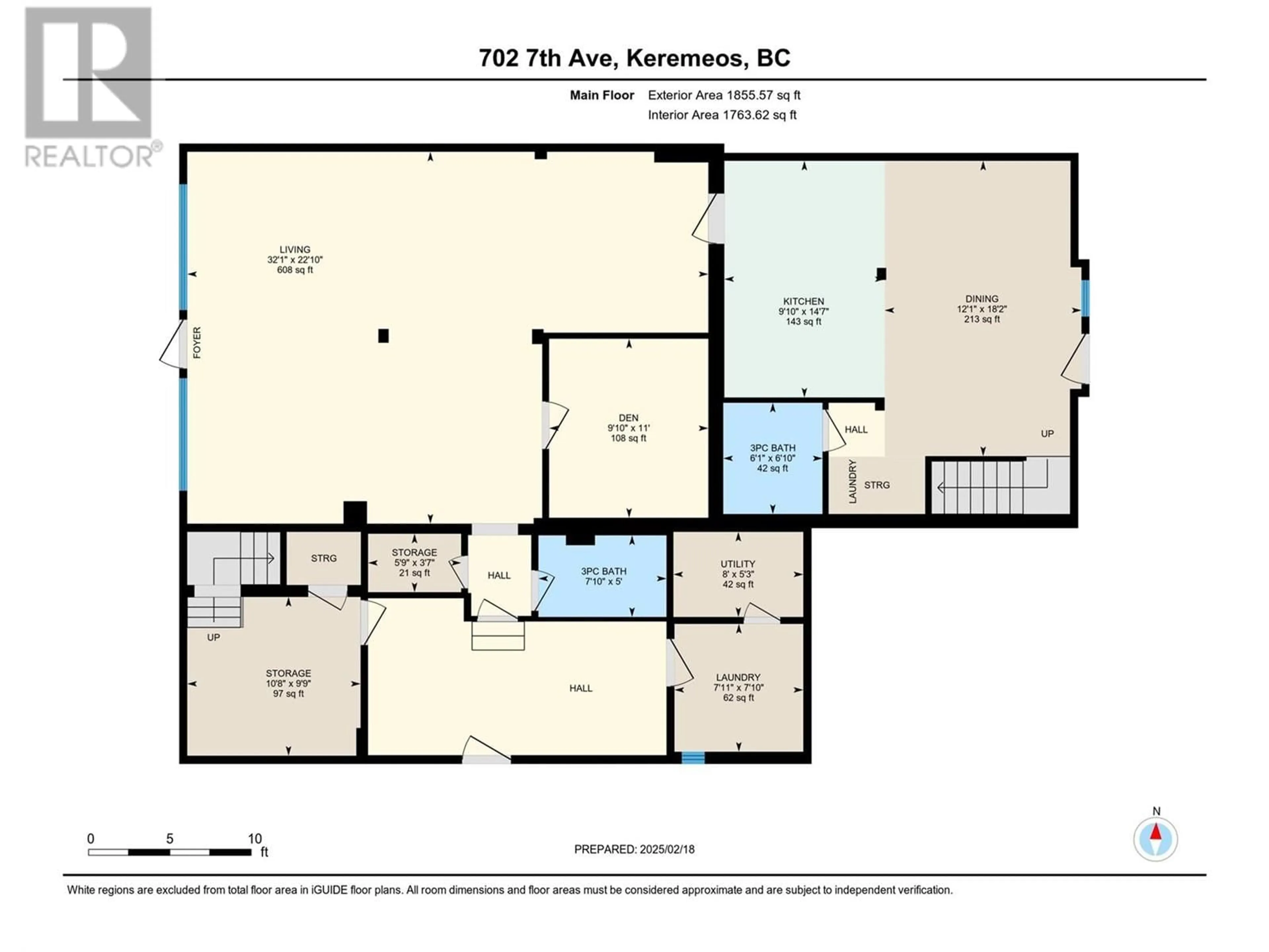Floor plan for 702 7TH AVENUE, Keremeos British Columbia V0X1N0