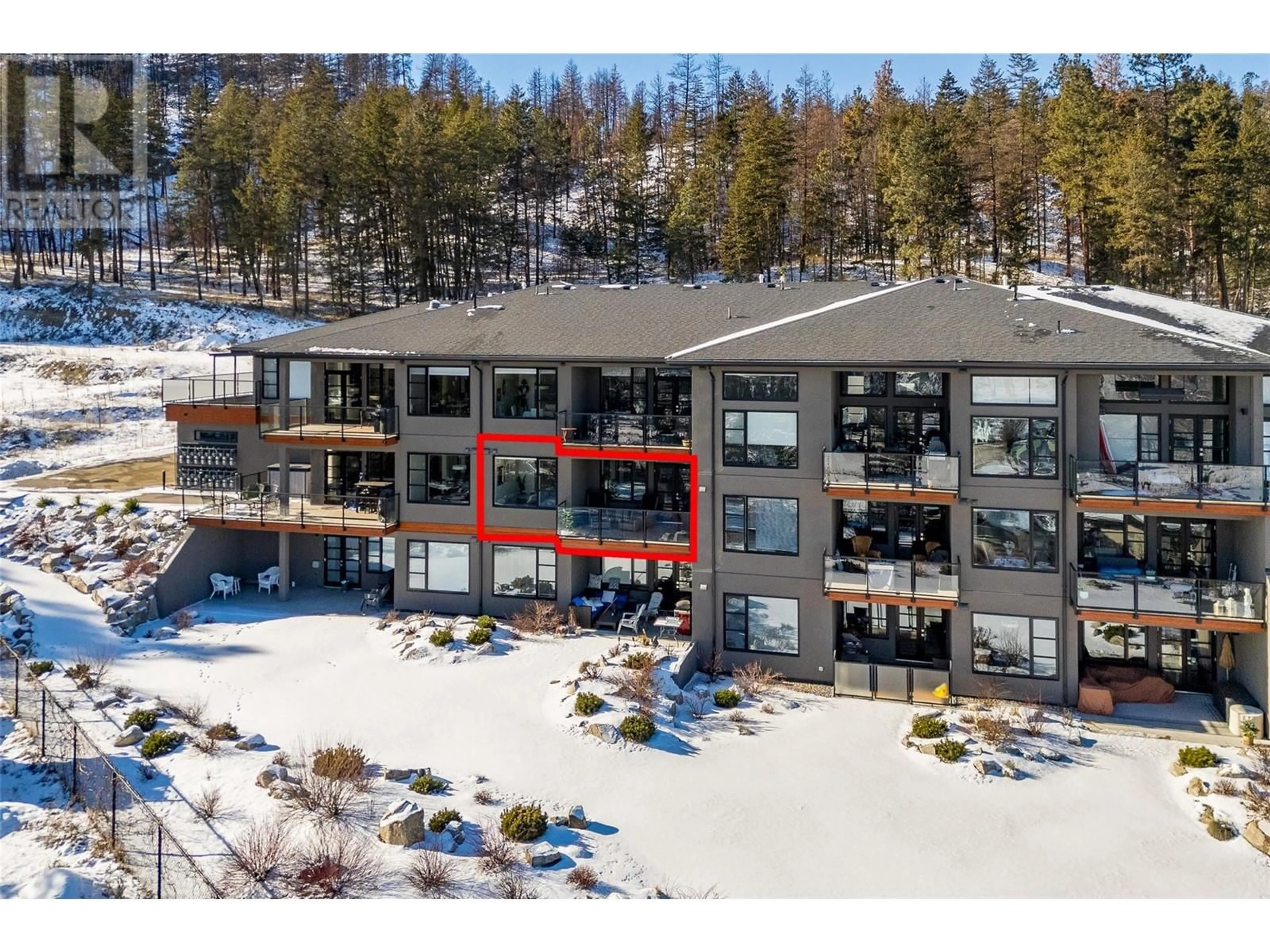 A pic from outside/outdoor area/front of a property/back of a property/a pic from drone, mountain view for 9700 Santina Road Unit# 11, Lake Country British Columbia V4V0B1