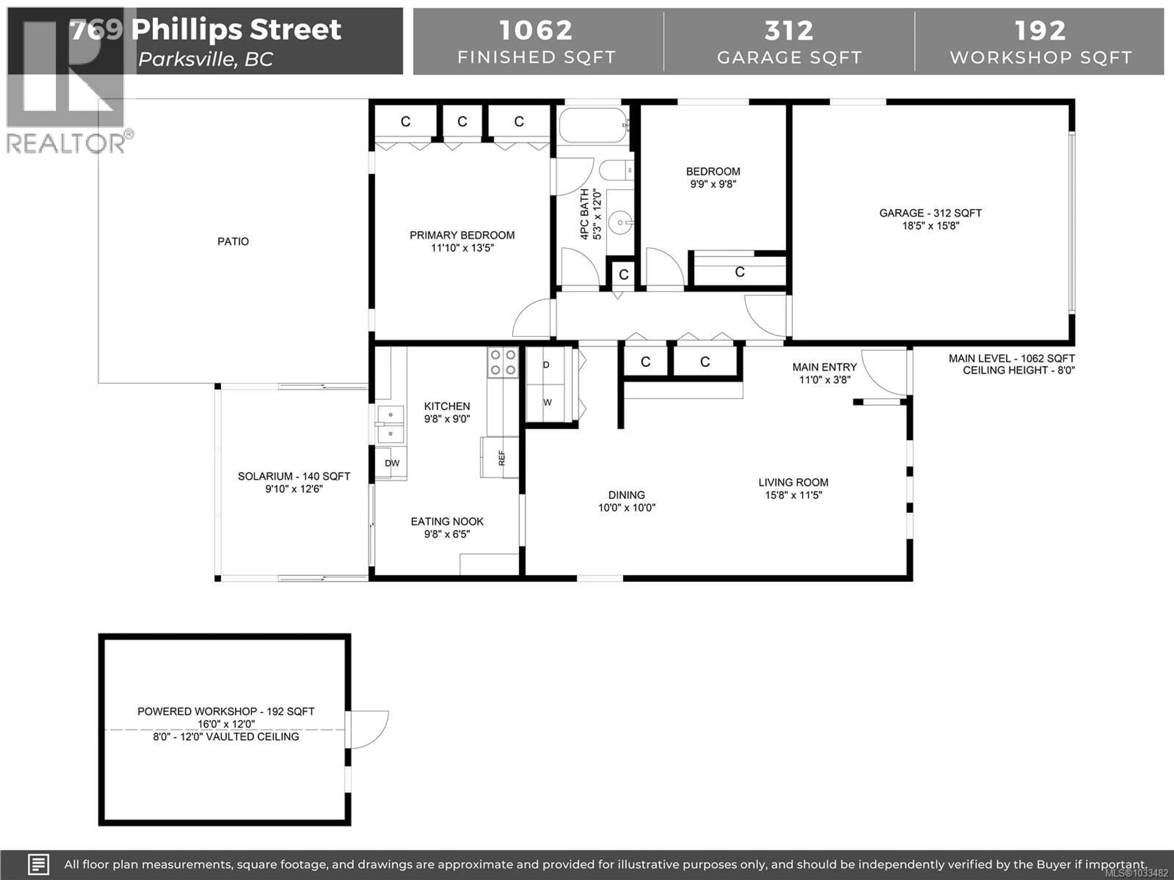 Floor plan for 769 PHILLIPS STREET, Parksville British Columbia V9P1A7