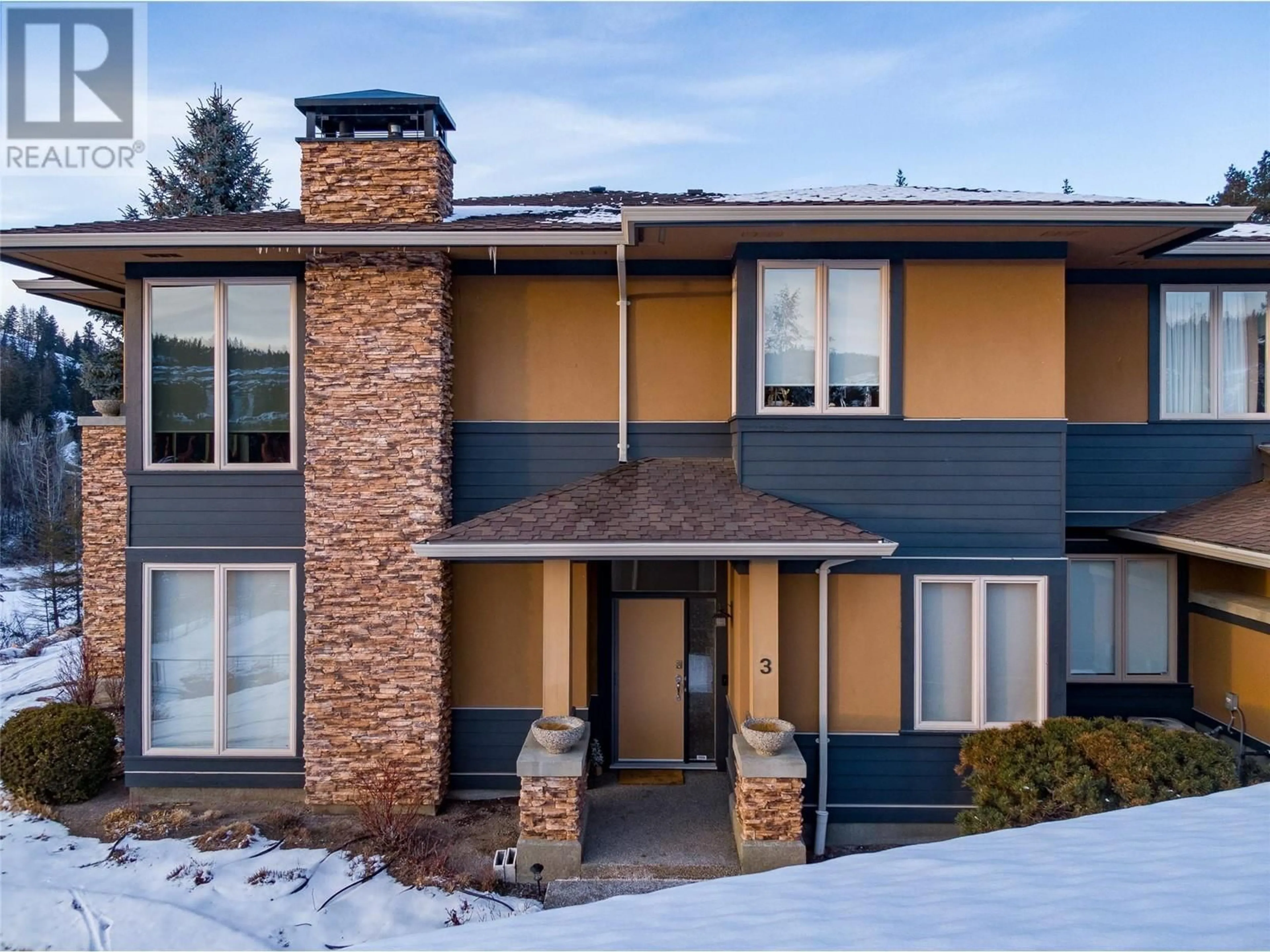 Home with brick exterior material, unknown for 3 - 101 FALCON POINT WAY, Vernon British Columbia V1H1V4