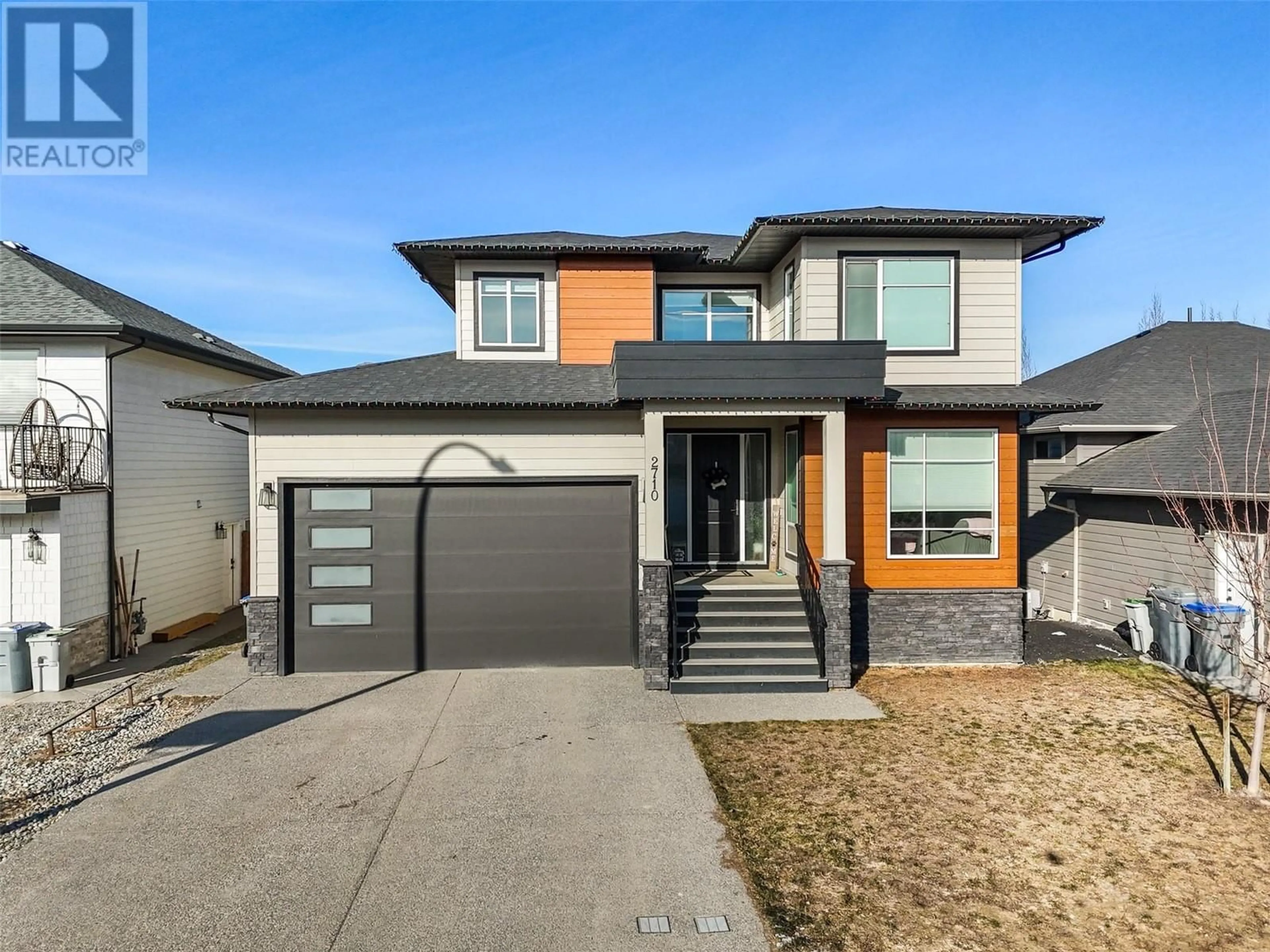 Home with brick exterior material, street for 2710 BEACHMOUNT Crescent, Kamloops British Columbia V2B0E6