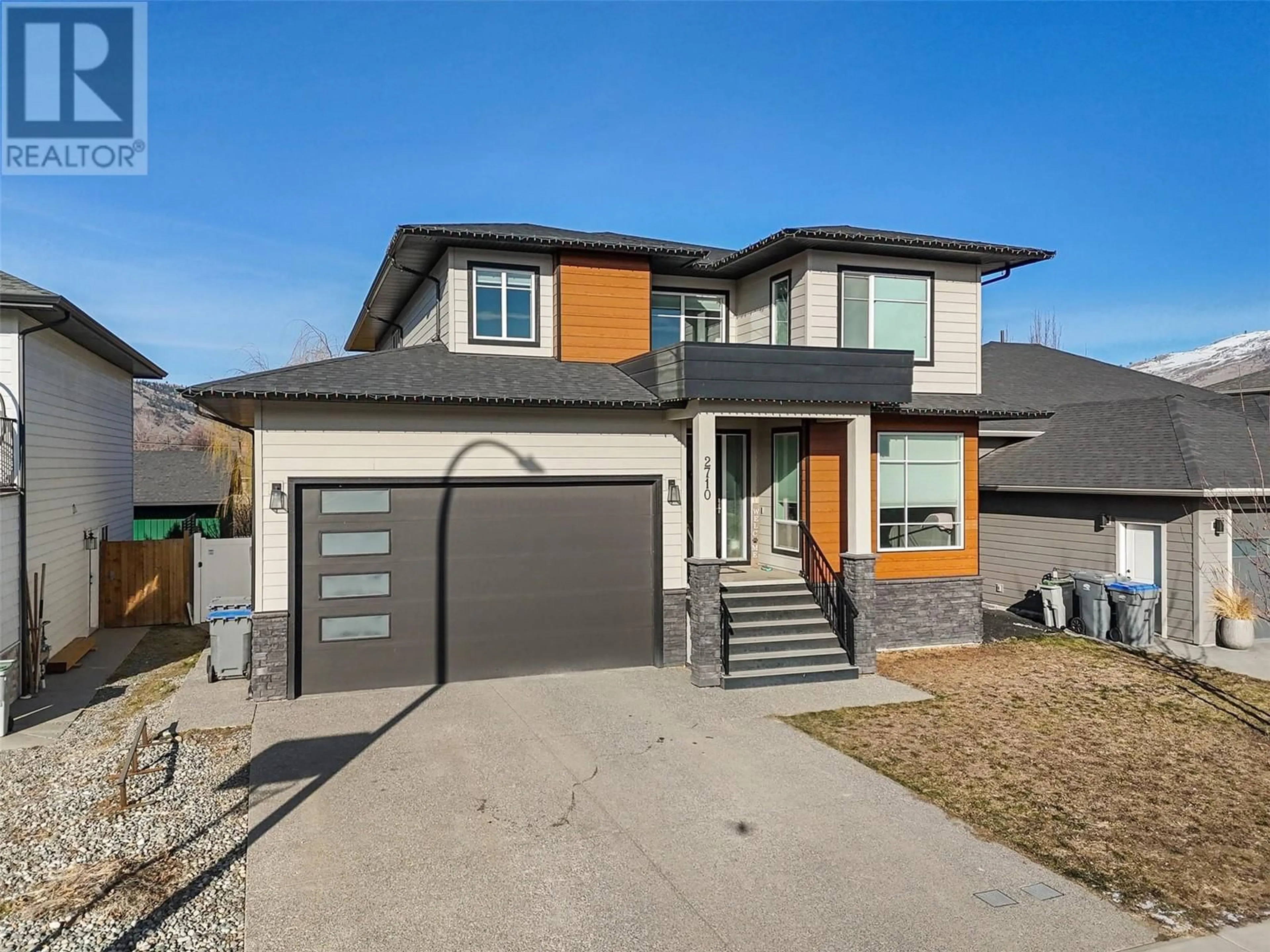 Home with brick exterior material, street for 2710 BEACHMOUNT Crescent, Kamloops British Columbia V2B0E6