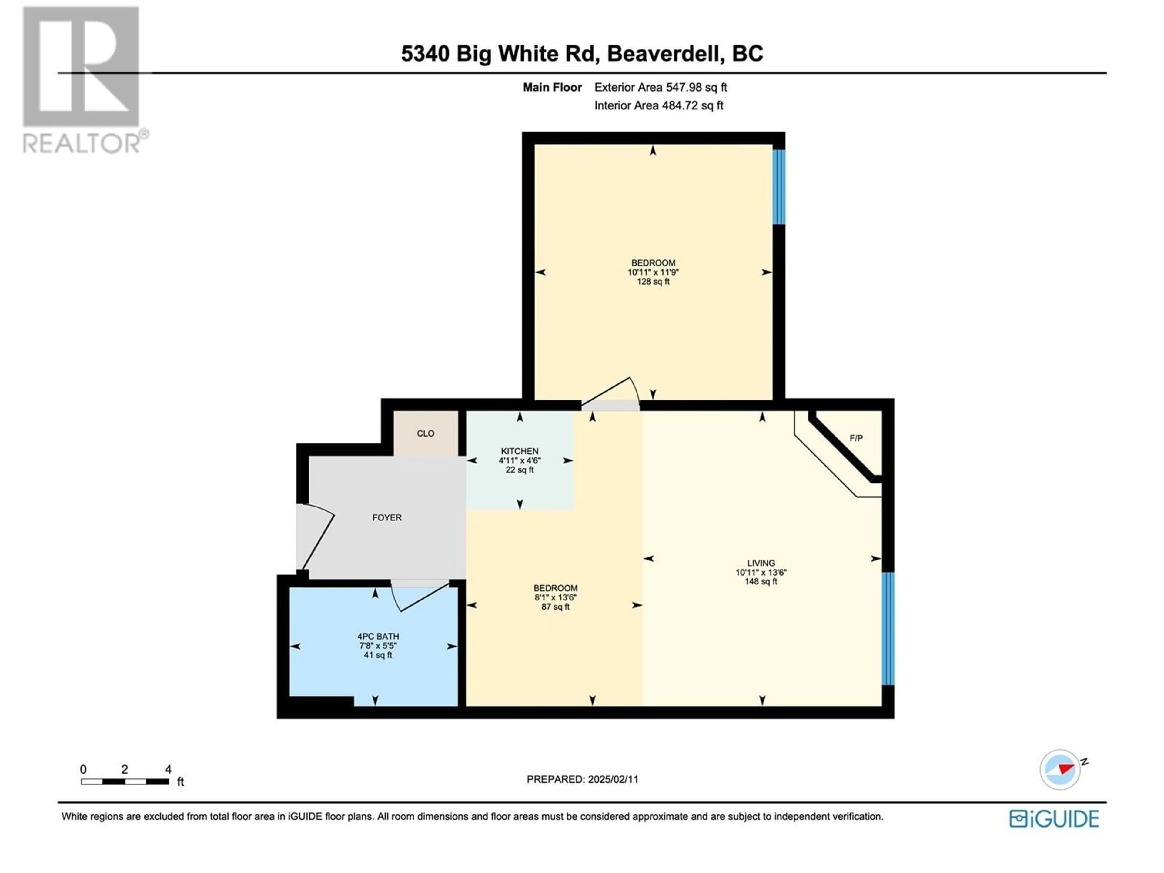 Floor plan for 5340 Big White Road Unit# 137, Big White British Columbia V1P1P3