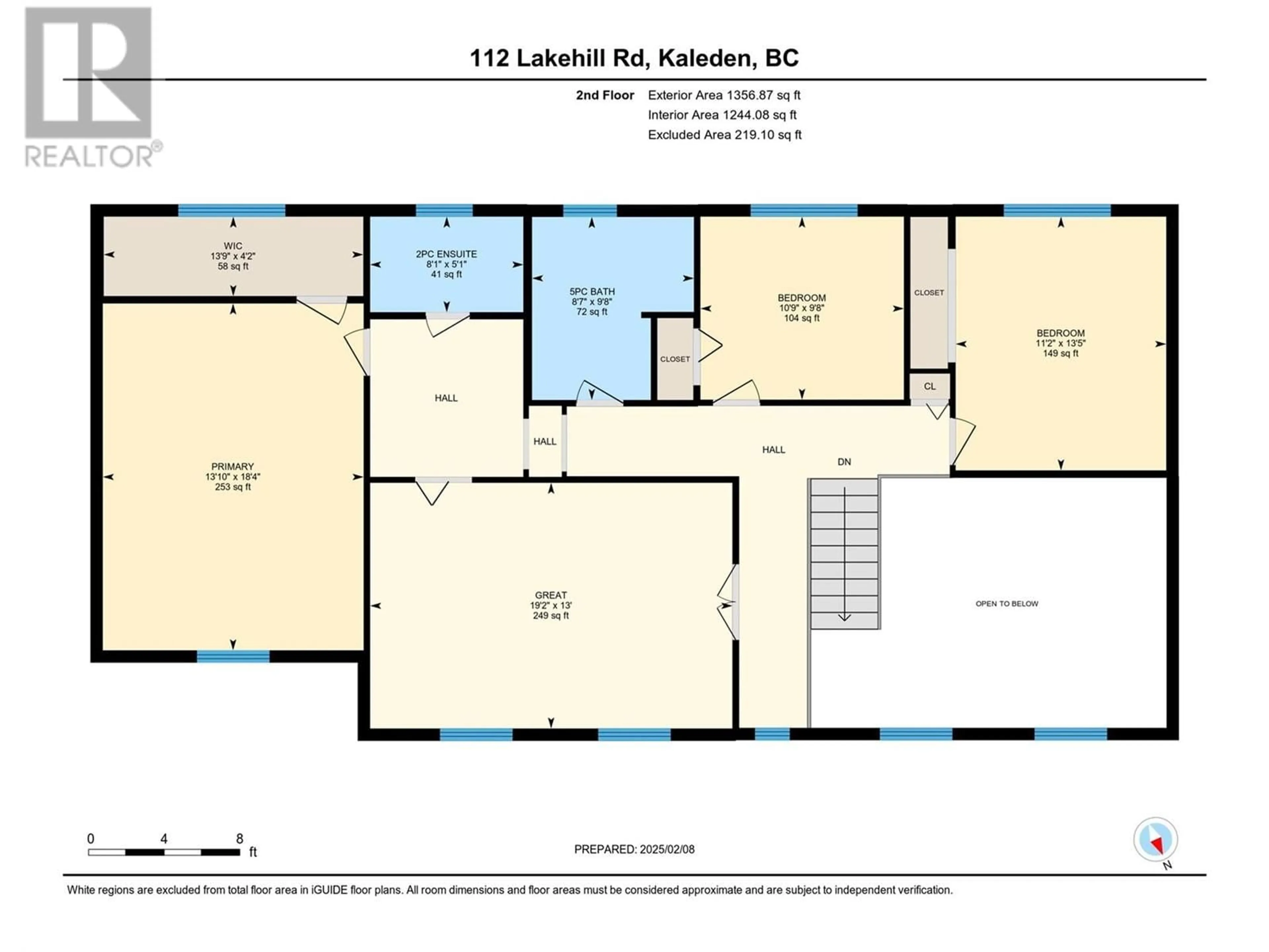 Floor plan for 112 LAKEHILL ROAD, Kaleden British Columbia V0H1K0