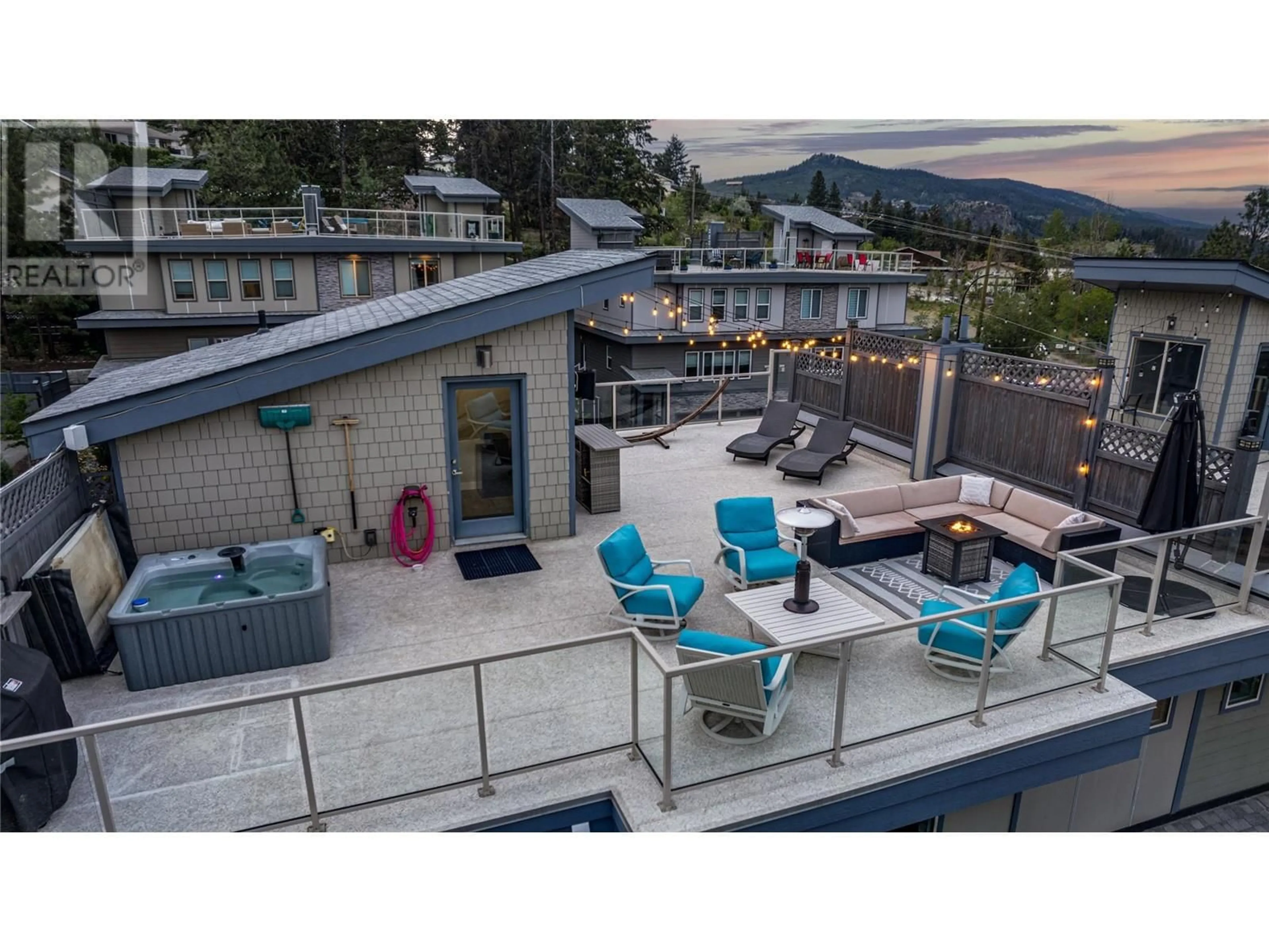 Patio, mountain view for 2893 Robinson Road Unit# 2, Lake Country British Columbia V4V1H8