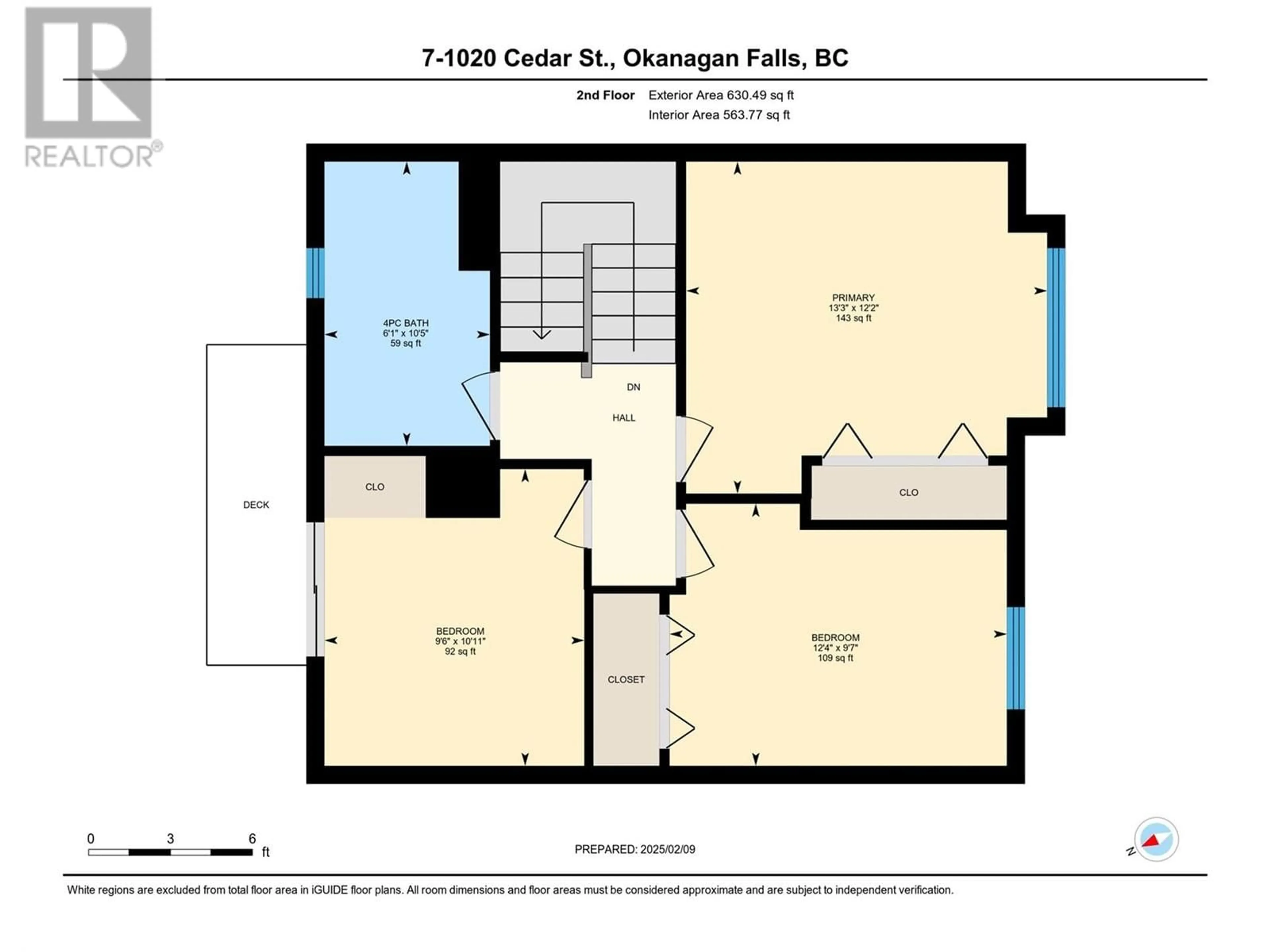 Floor plan for 7 - 1020 CEDAR STREET, Okanagan Falls British Columbia V0H1R4