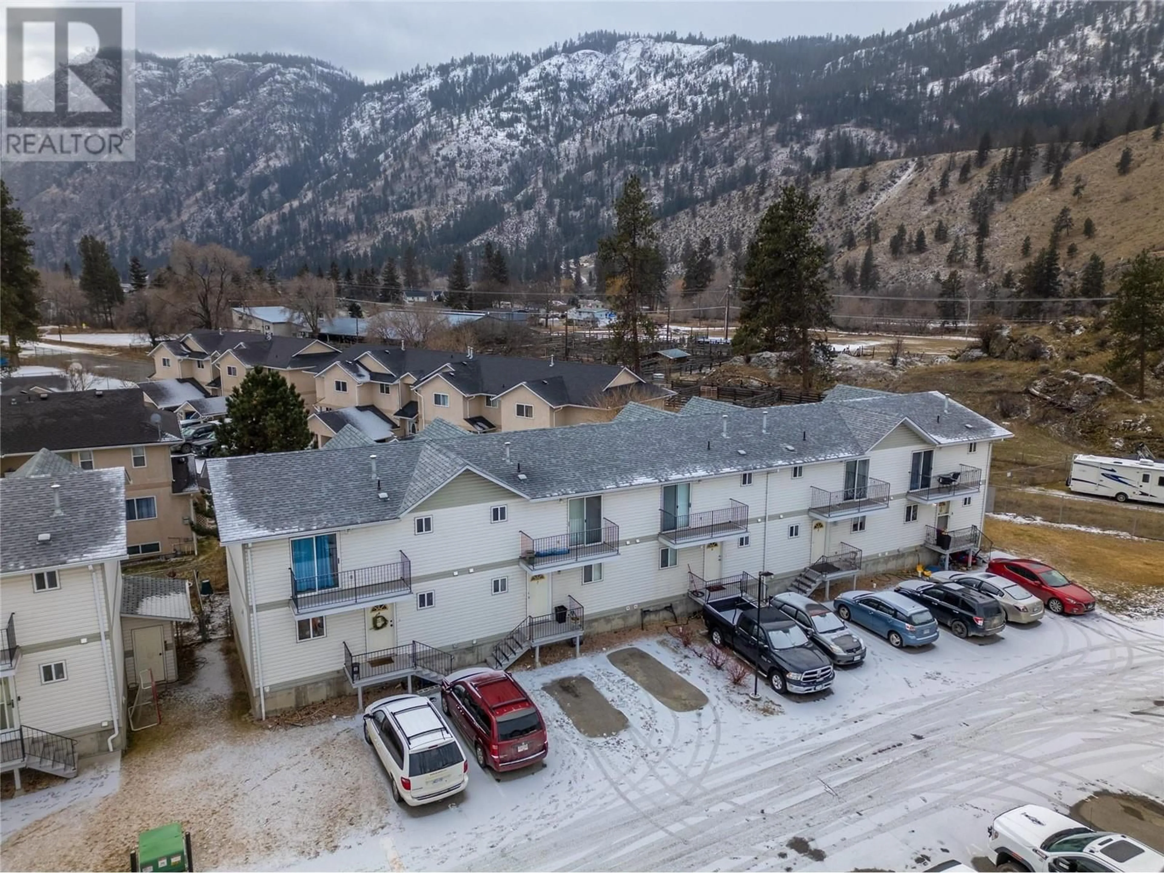 A pic from outside/outdoor area/front of a property/back of a property/a pic from drone, mountain view for 1020 Cedar Street Unit# 7, Okanagan Falls British Columbia V0H1R4