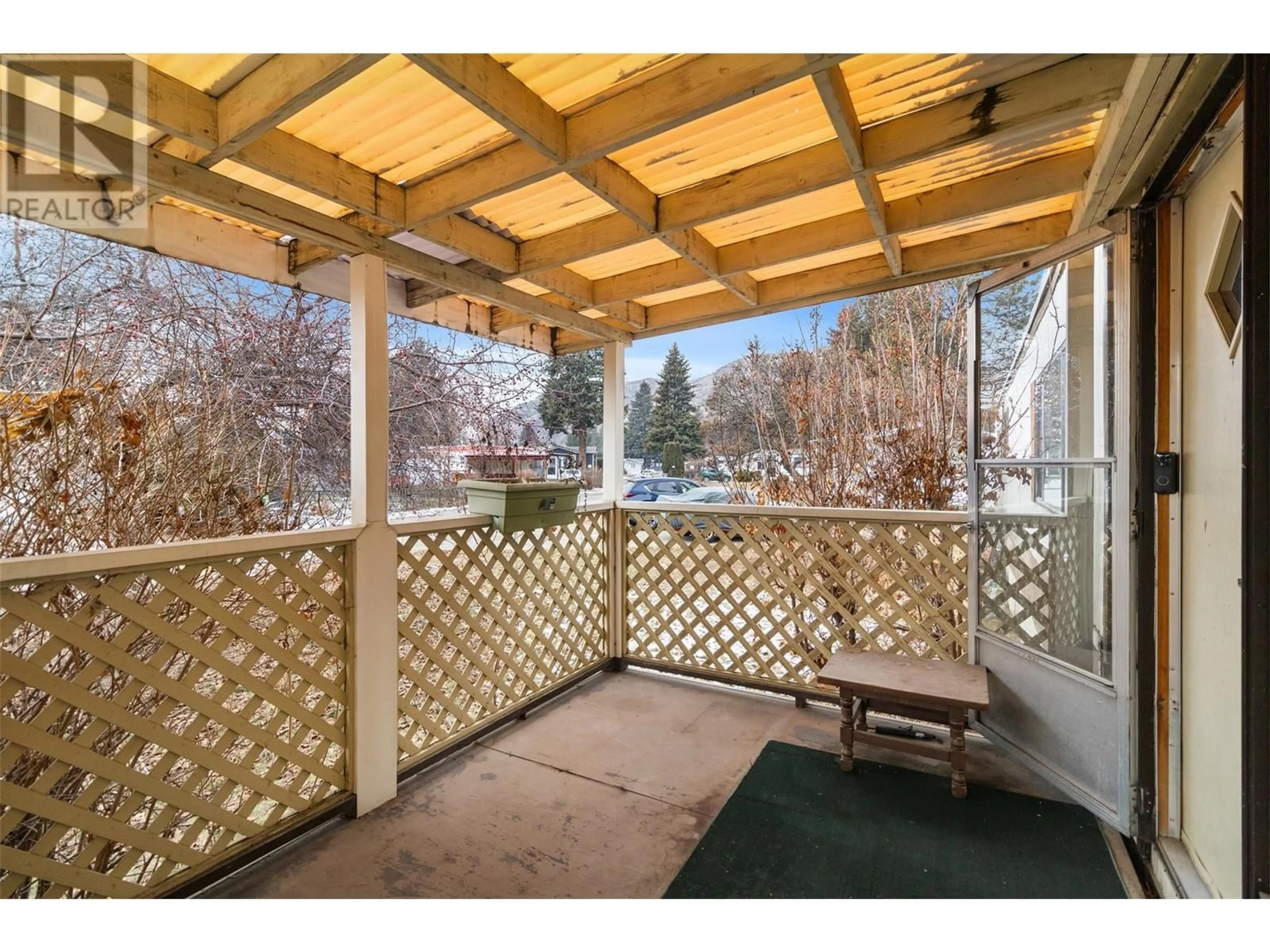 Patio, mountain view for 2401 ORD Road Unit# 146, Kamloops British Columbia V2B7V8