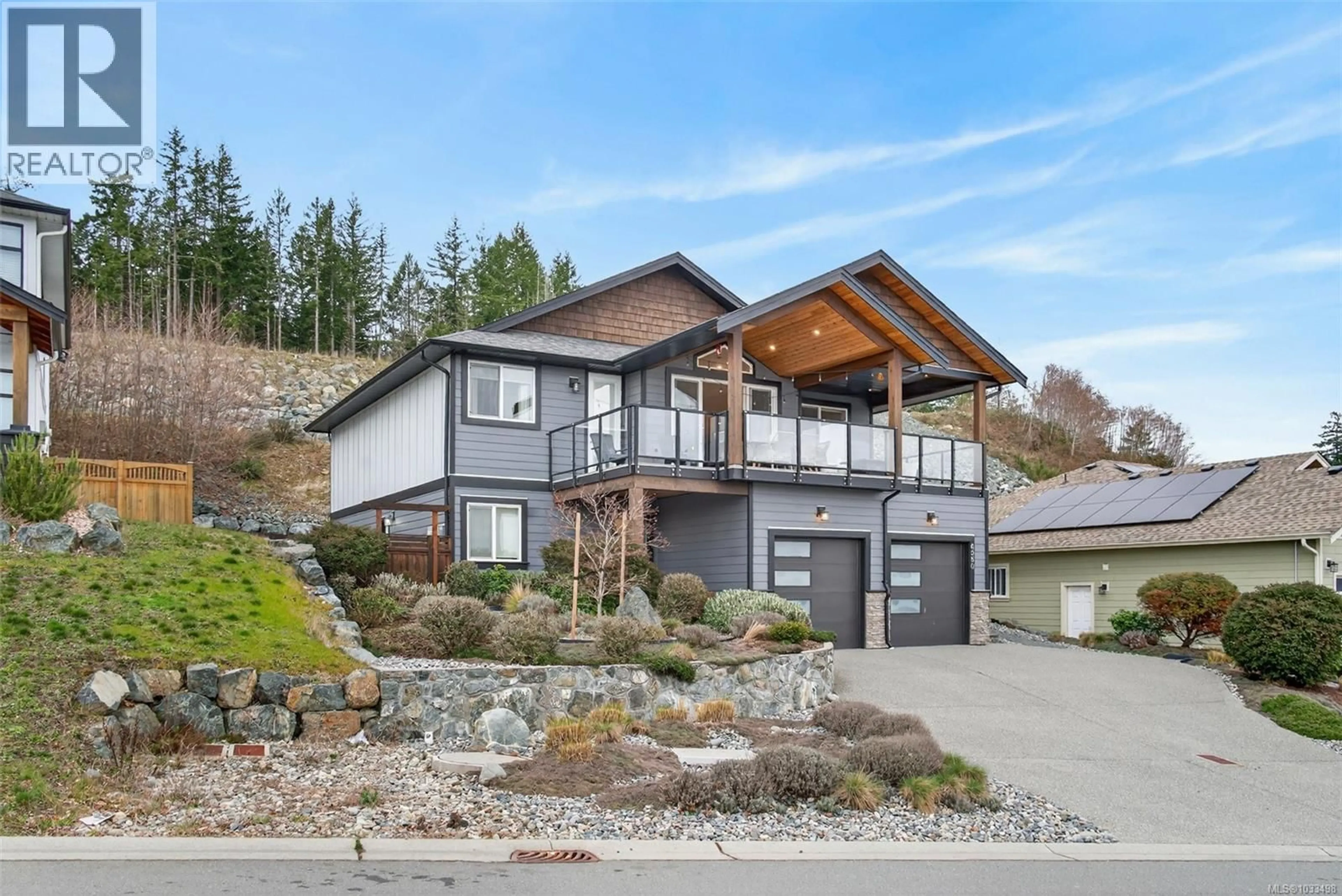 Home with vinyl exterior material, mountain view for 6350 RIVERSTONE DRIVE, Sooke British Columbia V9Z1N4