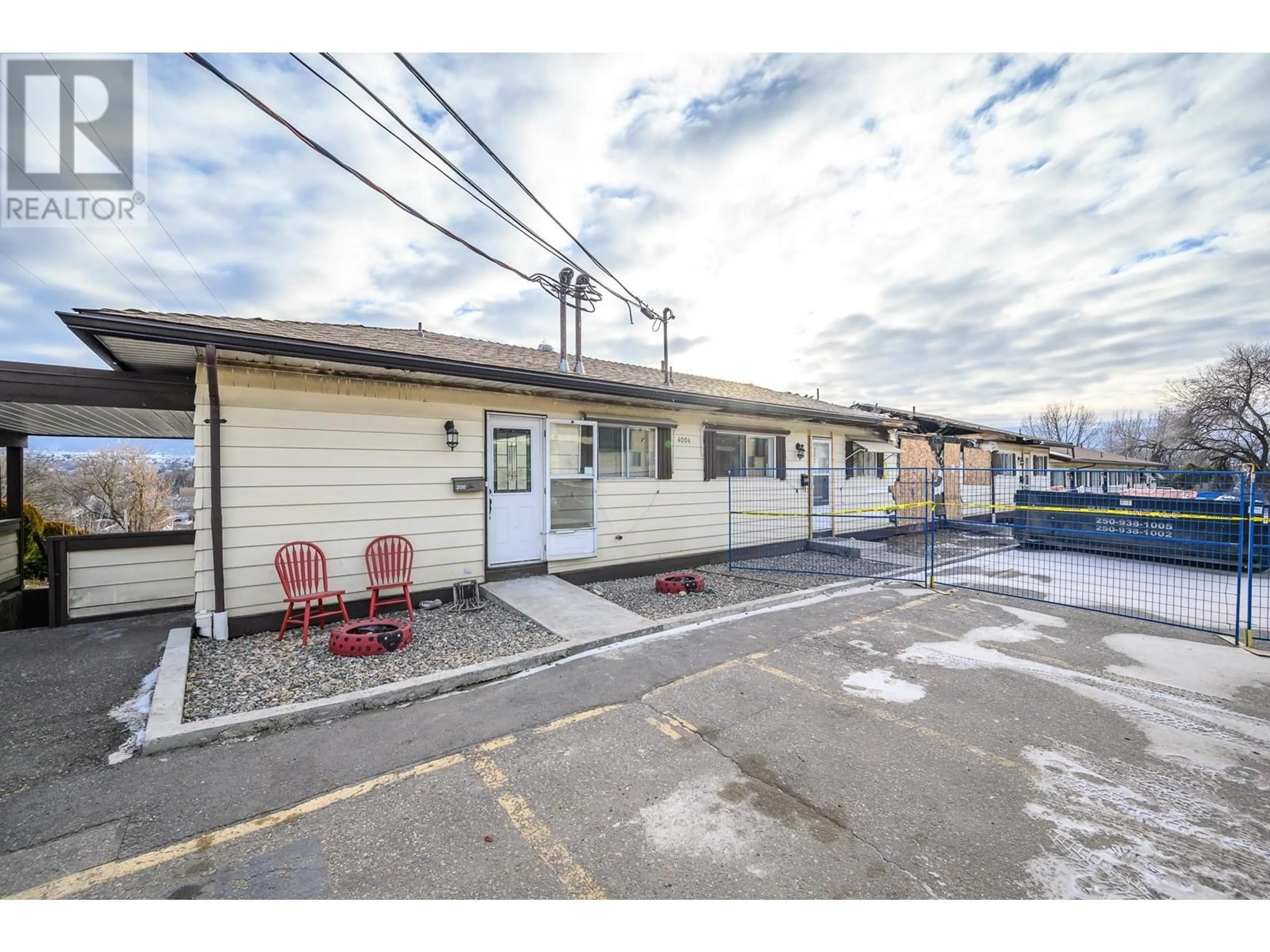 Patio, street for 4004 34 Street Unit# 208, Vernon British Columbia V1T5Y2