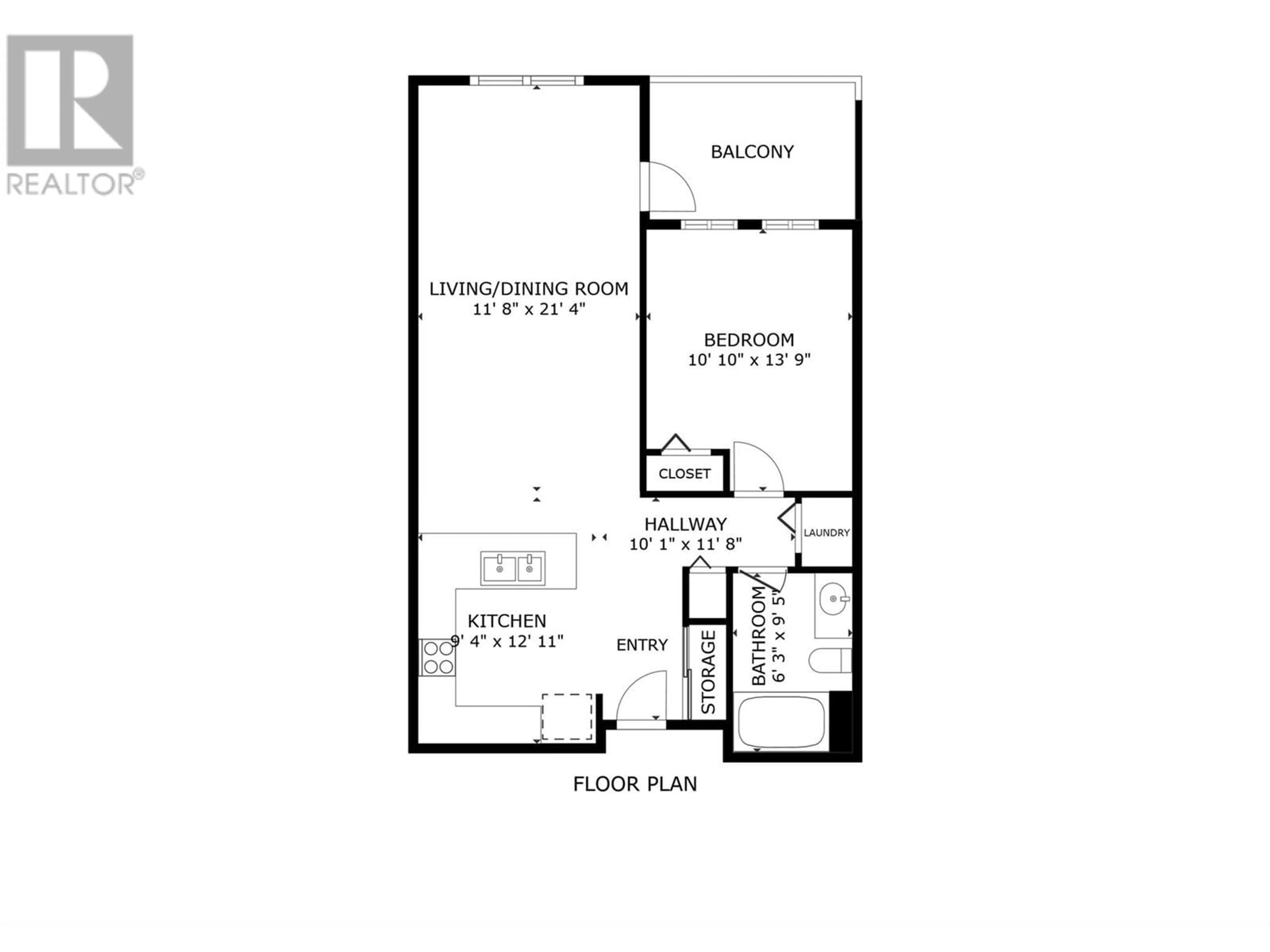 Floor plan for 3735 Casorso Road Unit# 413, Kelowna British Columbia V1W5G1