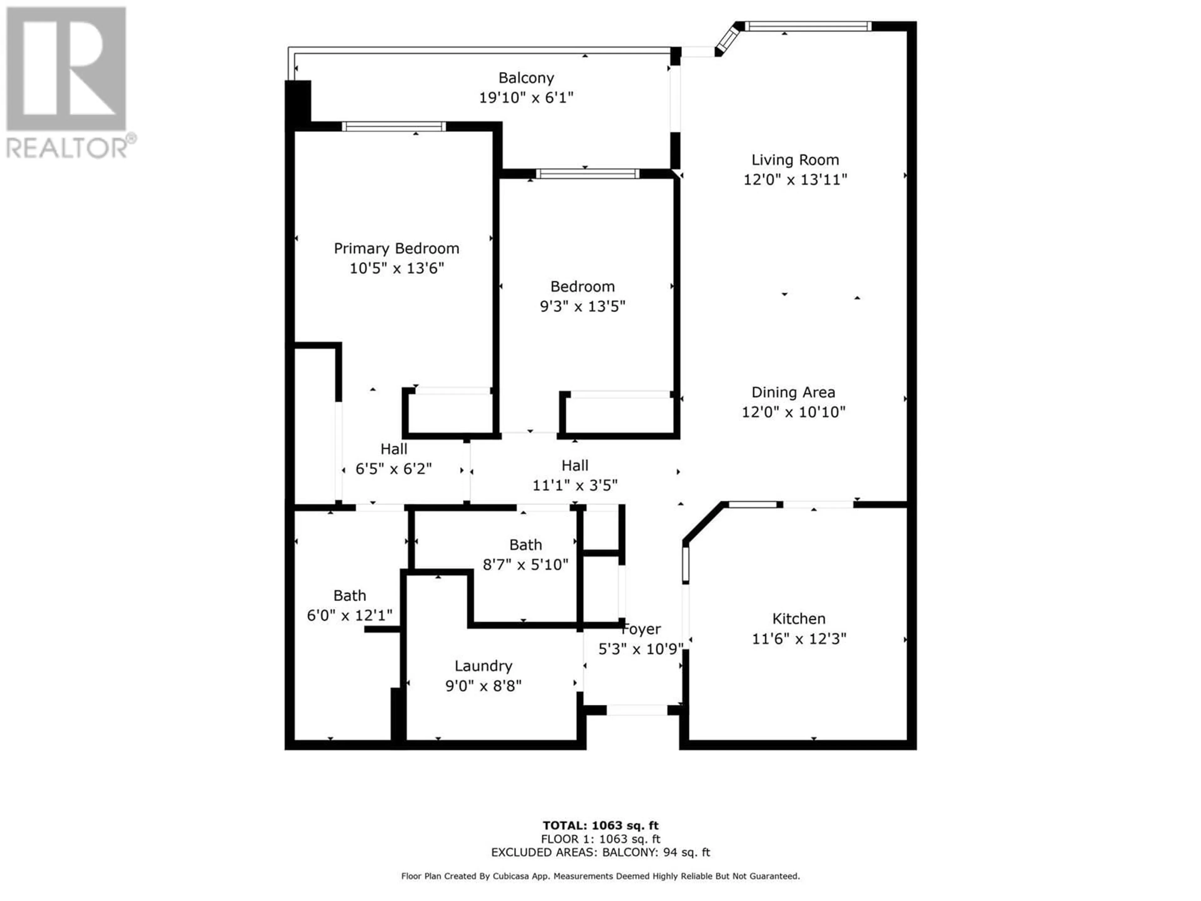 Floor plan for 251 6 Street SE Unit# 308, Salmon Arm British Columbia V1E1J9