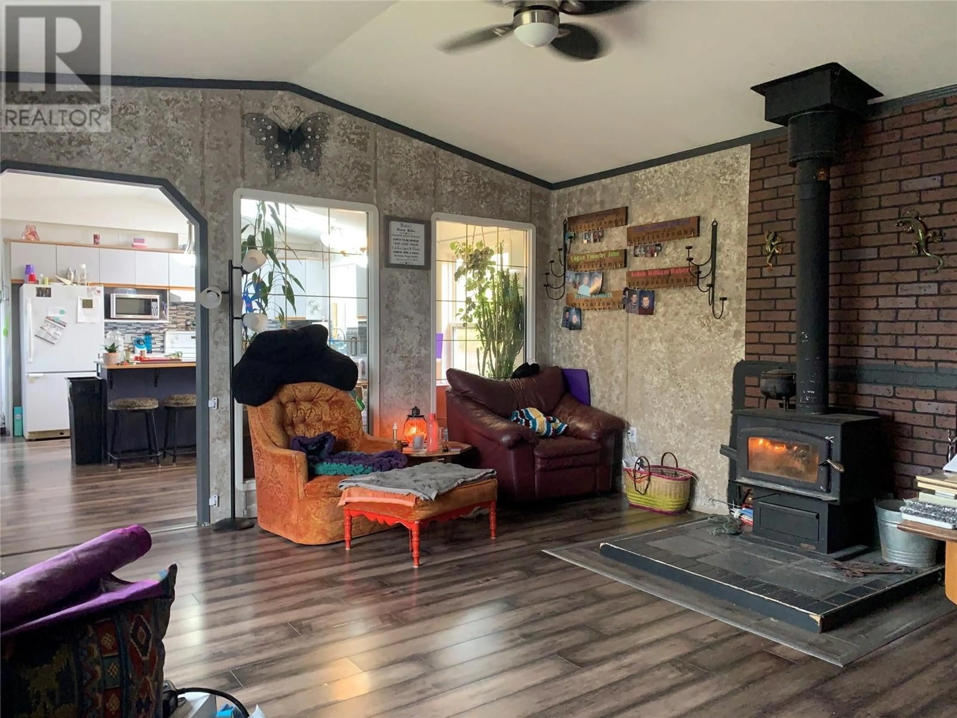 Living room with furniture, unknown for 4711 56 Avenue, Pouce Coupe British Columbia V0C2C0