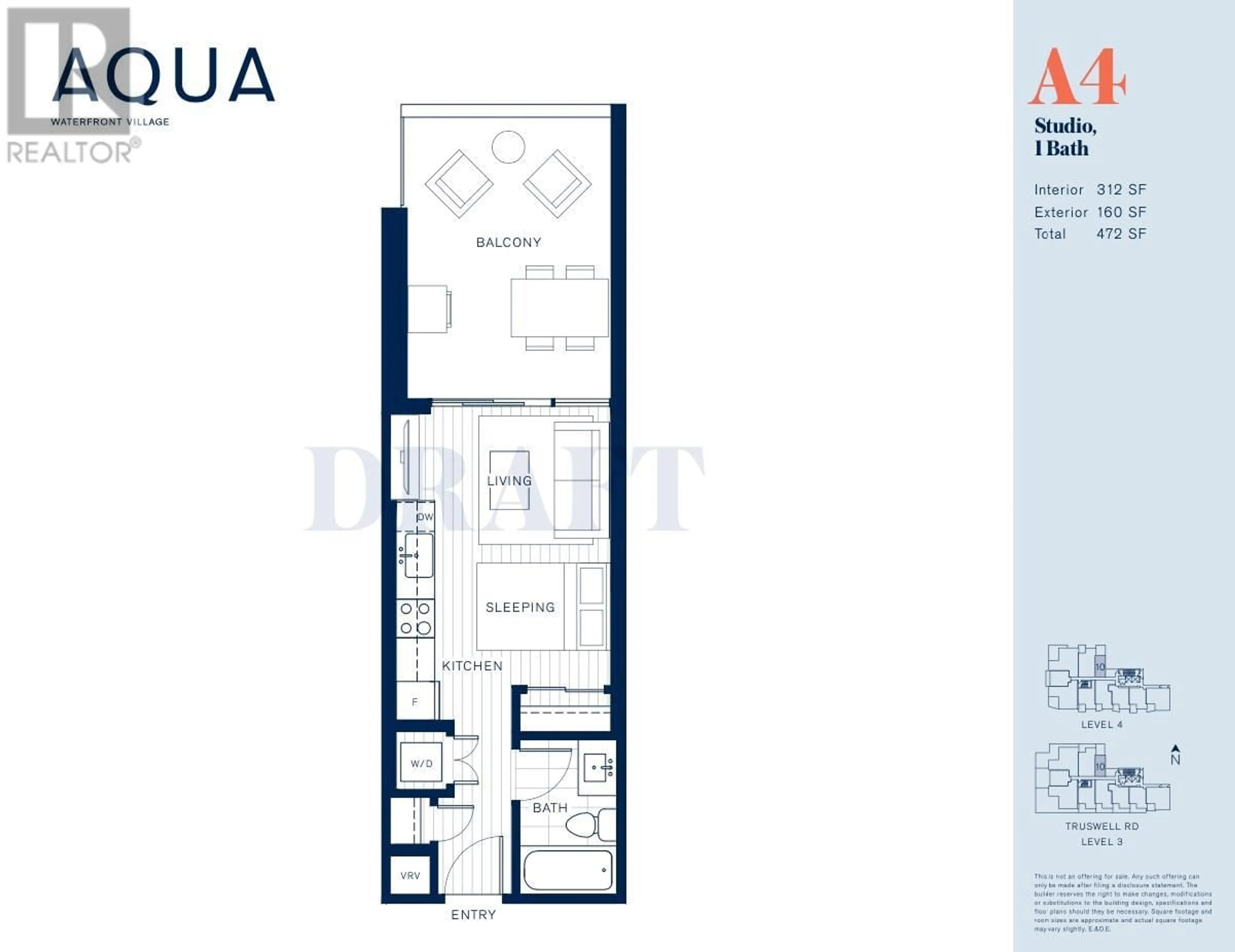 Floor plan for 310 - 3699 CAPOZZI ROAD, Kelowna British Columbia V1W0G3