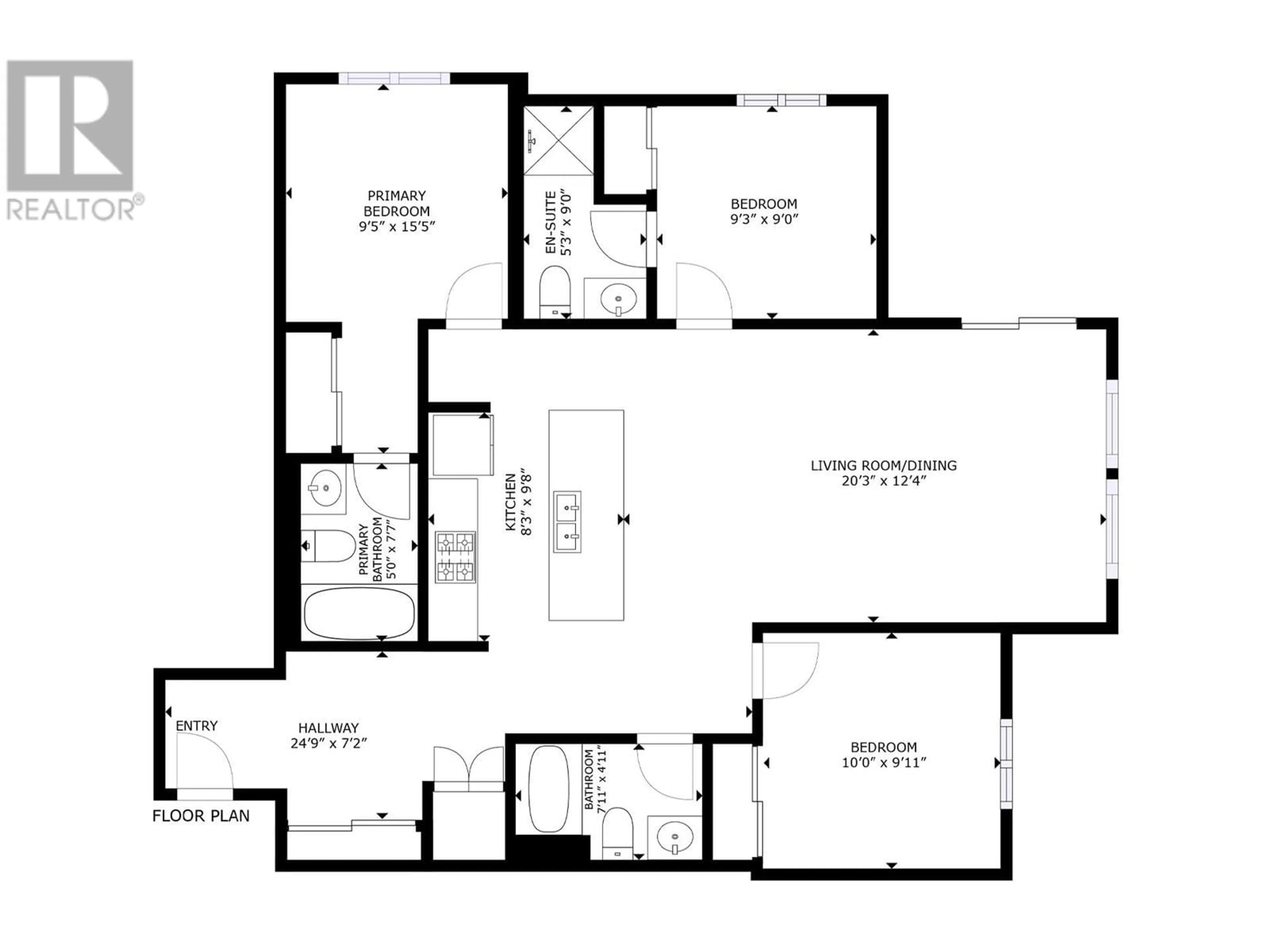 Floor plan for 935 Academy Way Unit# 312, Kelowna British Columbia V1V3C9