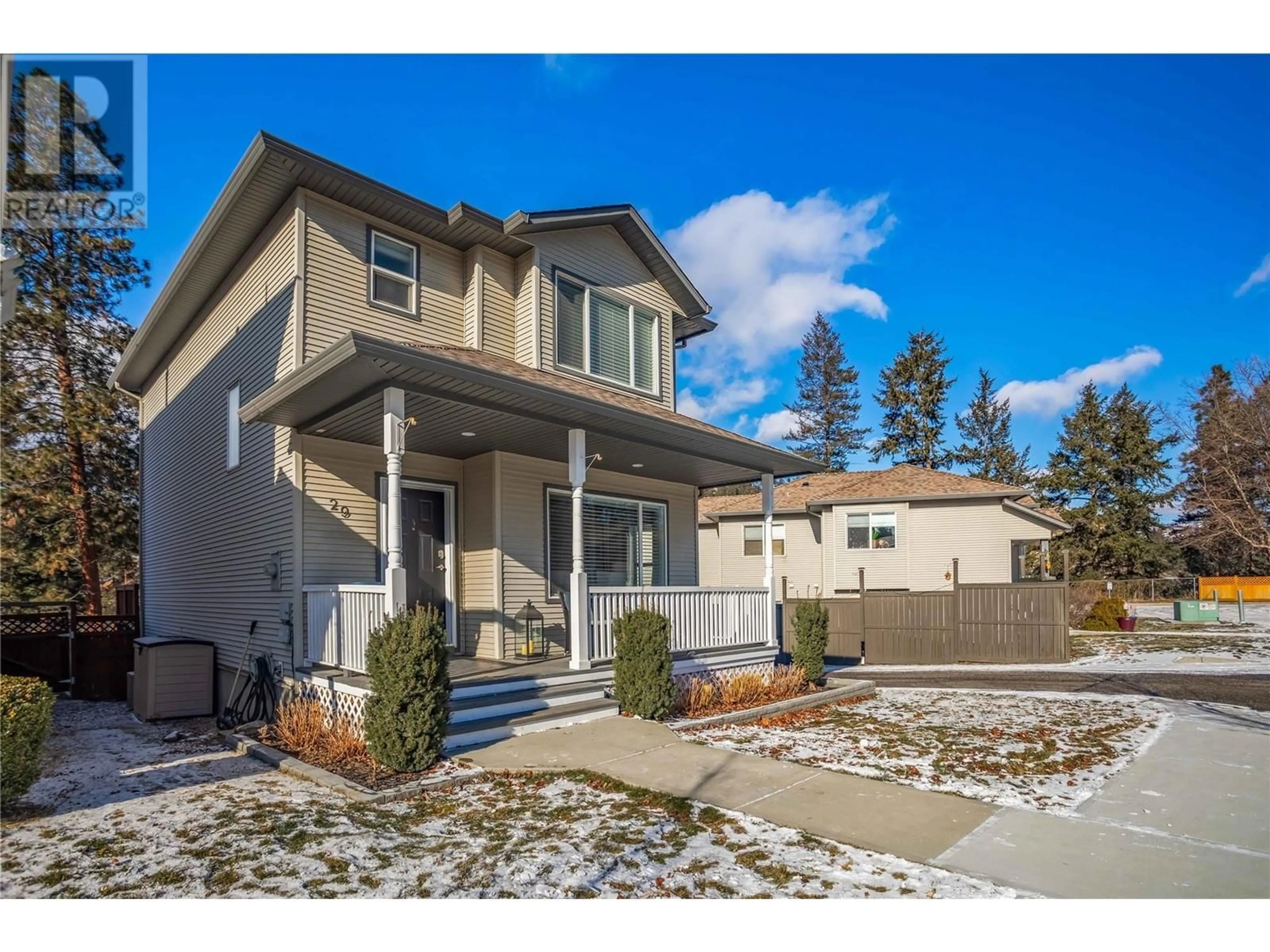 Home with vinyl exterior material, street for 2210 Horizon Drive Unit# 29, West Kelowna British Columbia V1Z3L4