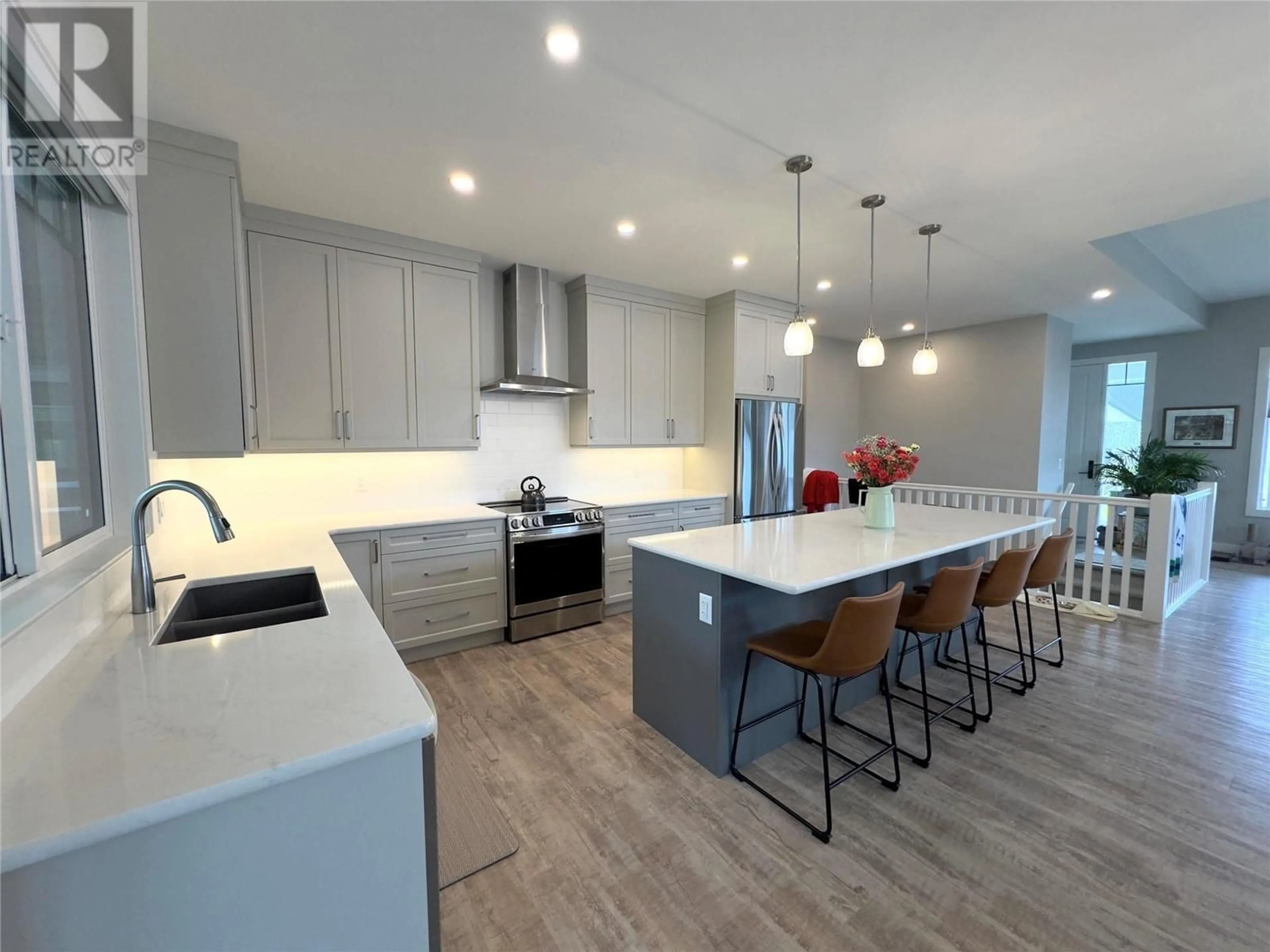 Open concept kitchen, unknown for 9305 Elm Drive, Coldstream British Columbia V1B0A7