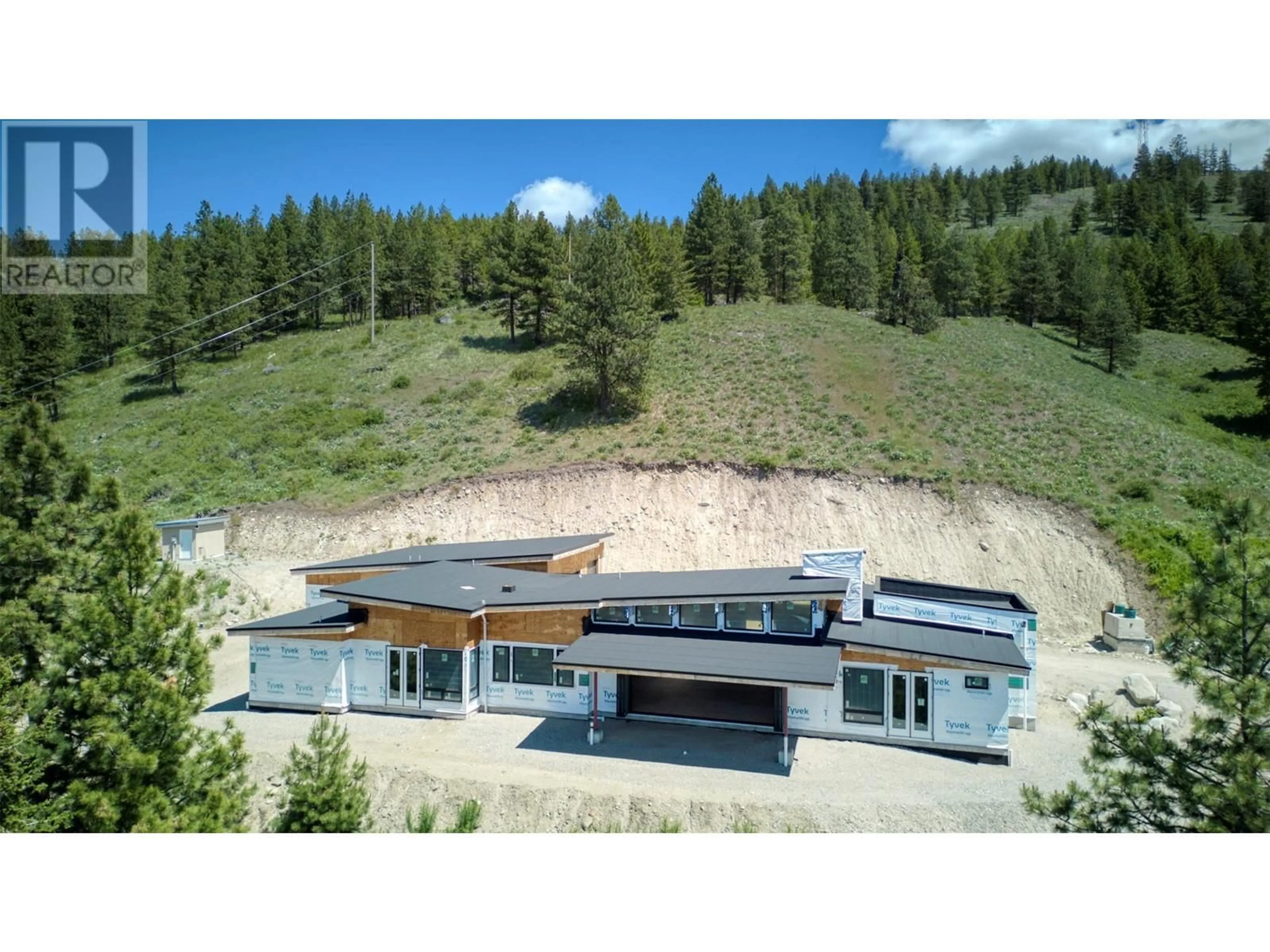 A pic from outside/outdoor area/front of a property/back of a property/a pic from drone, mountain view for 475 SASQUATCH TRAIL, Osoyoos British Columbia V0H1V6