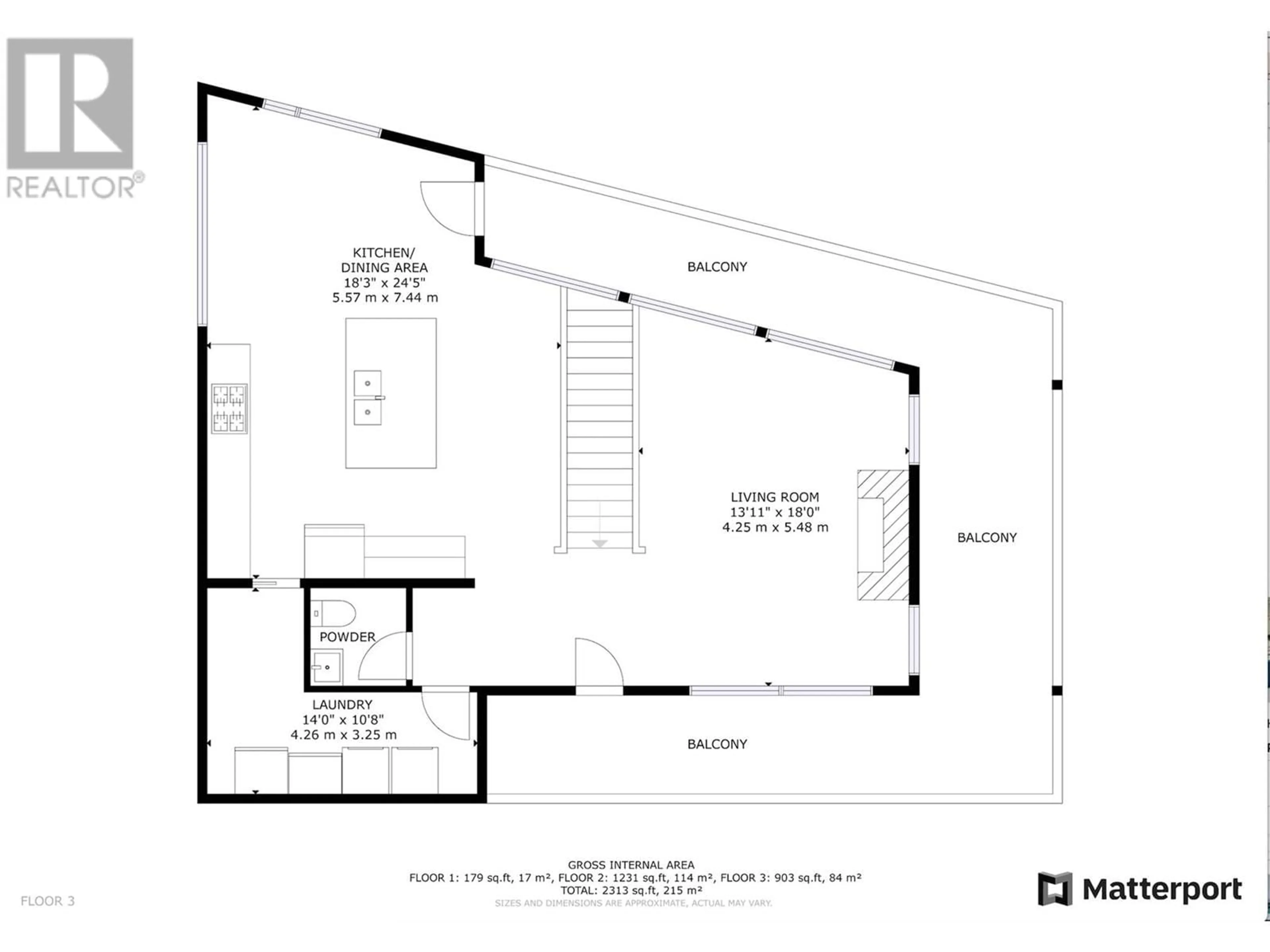 Floor plan for 641 7th Avenue, Fernie British Columbia V0B1M0