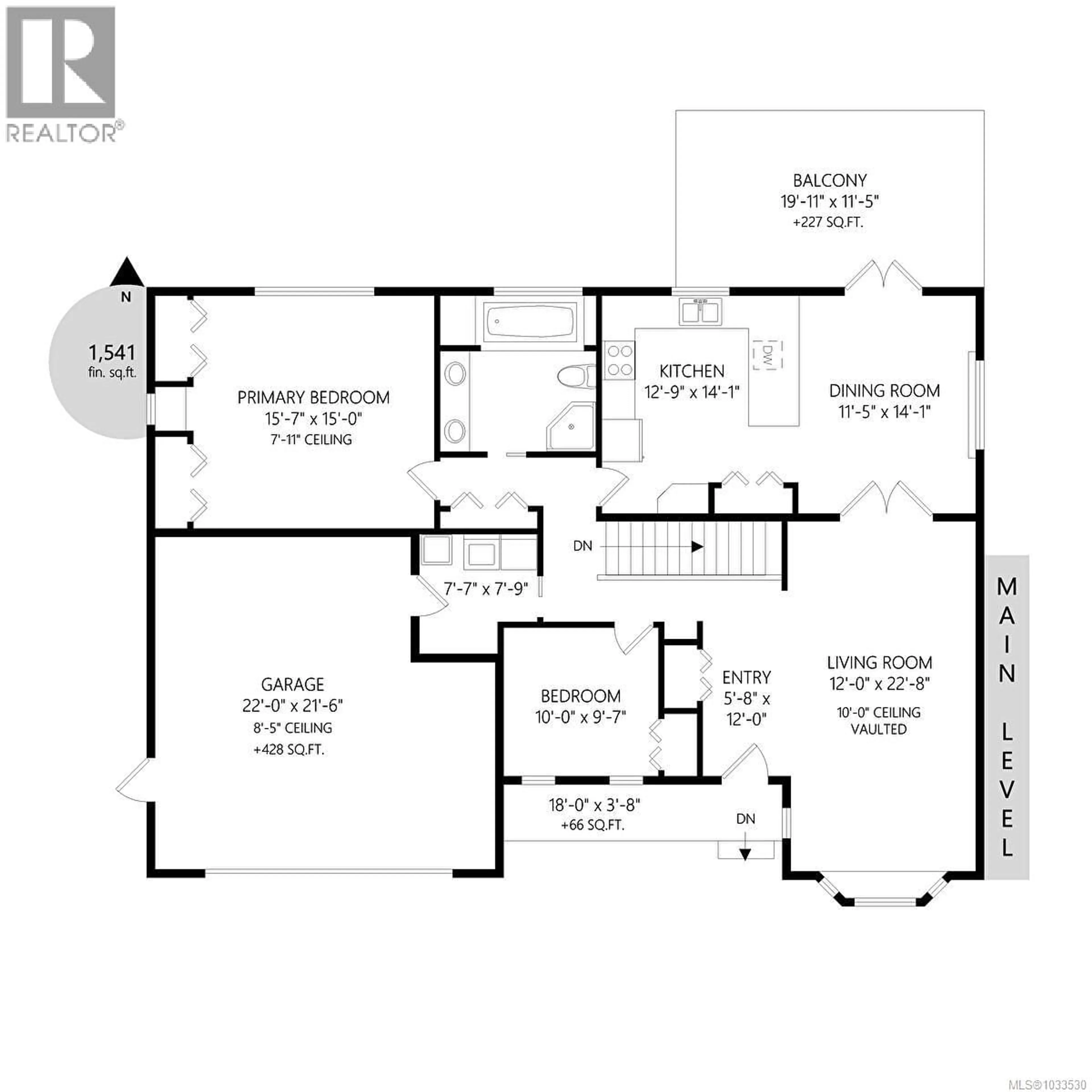 Floor plan for 1487 THOMSON TERRACE, Duncan British Columbia V8H1B7