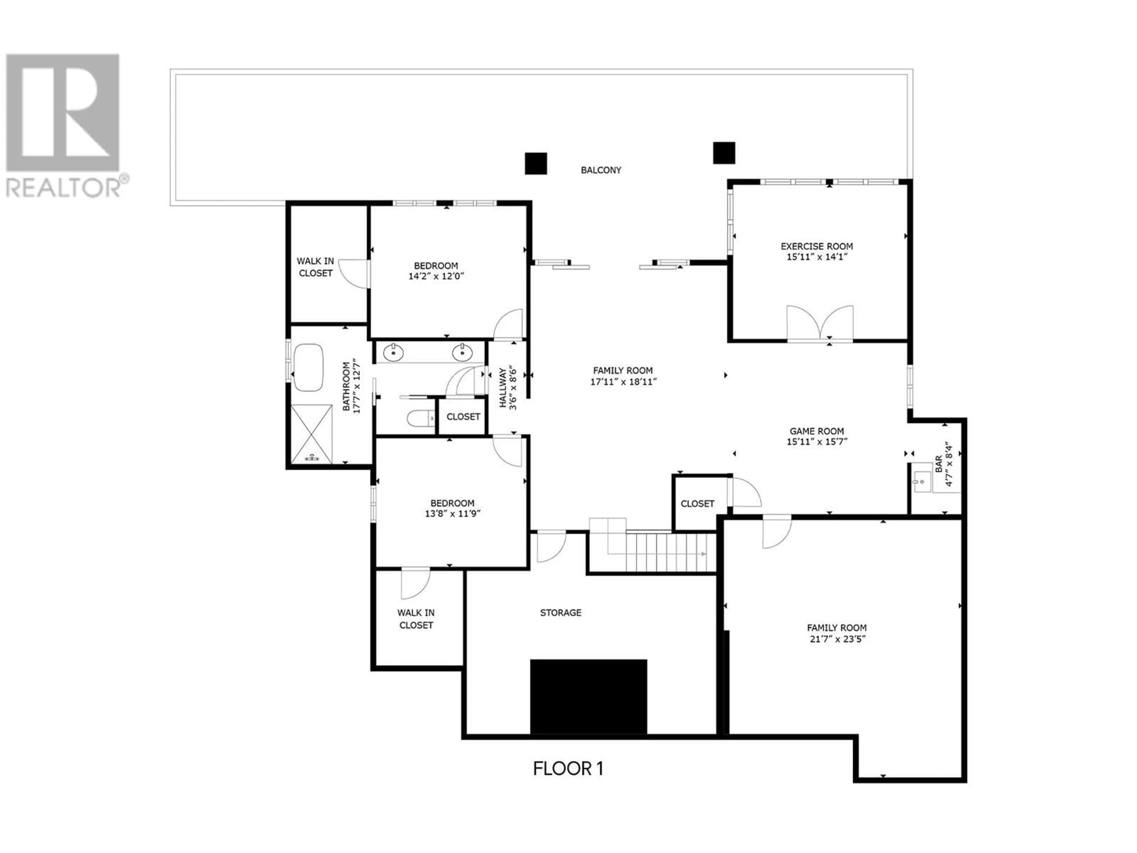 Floor plan for 1420 Pinot Noir Drive, West Kelowna British Columbia V4T3H9