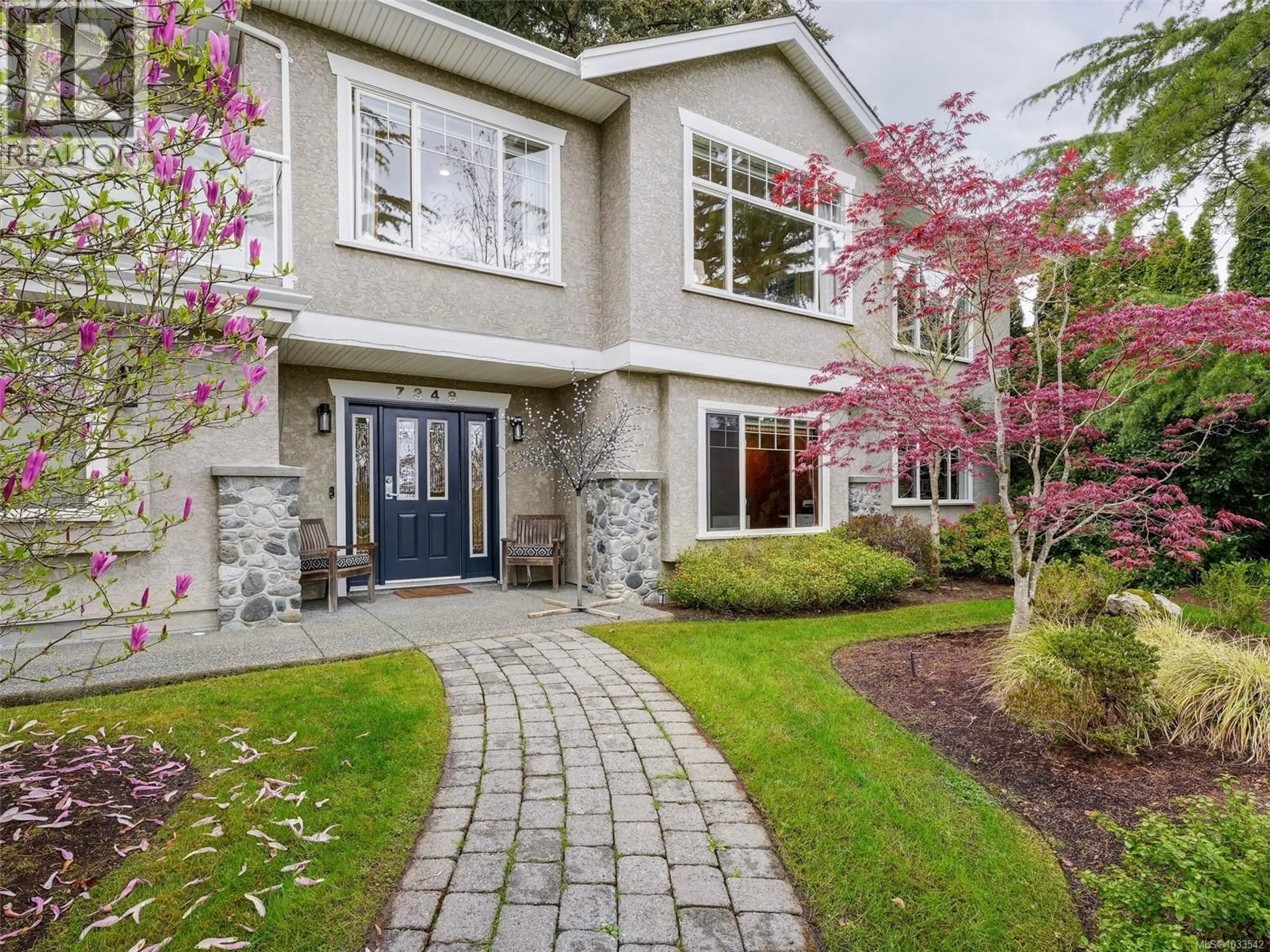Home with brick exterior material, street for 7348 RIDGEDOWN COURT, Central Saanich British Columbia V8M2H7