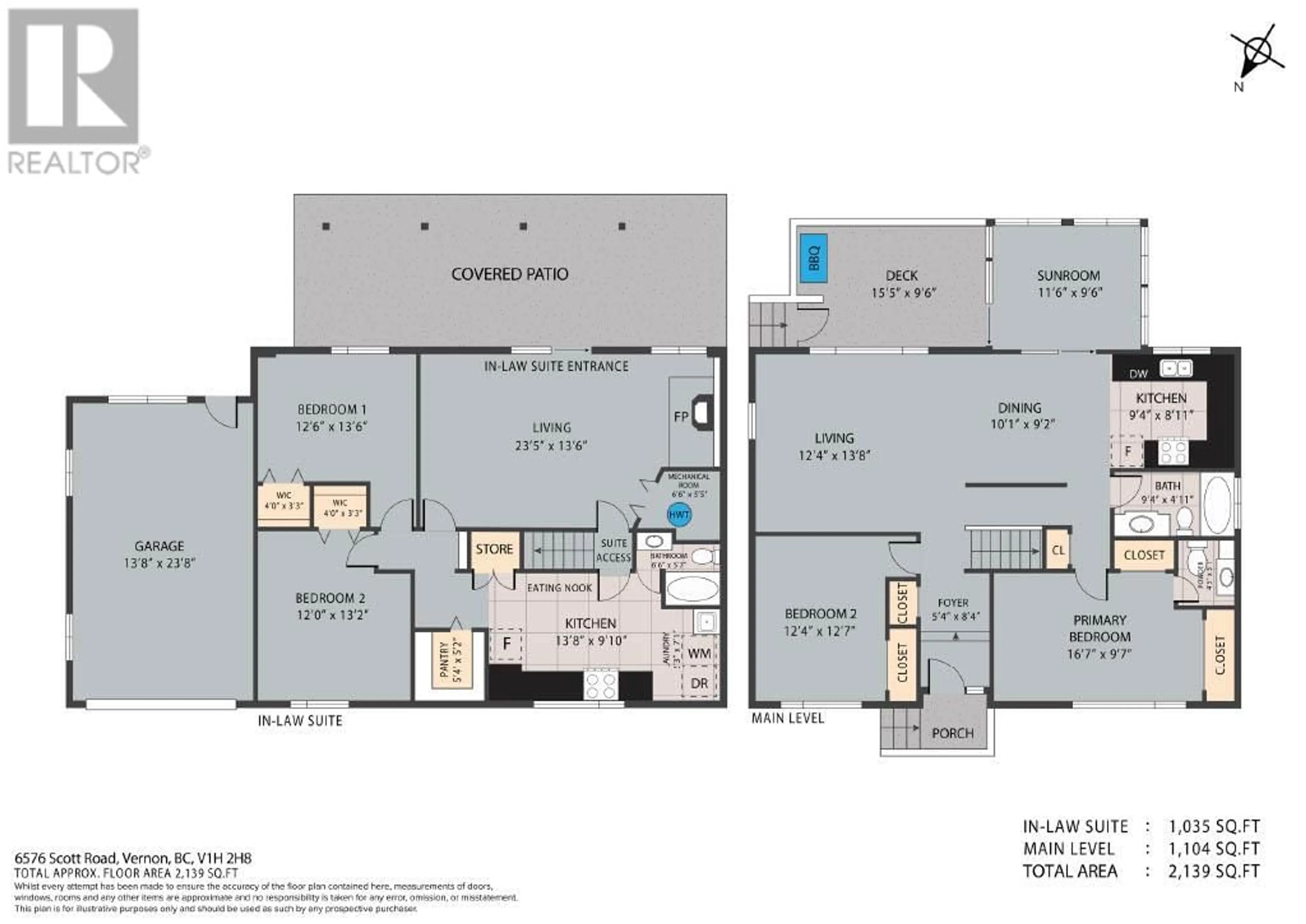 Floor plan for 6576 Scott Road, Vernon British Columbia V1H1N7