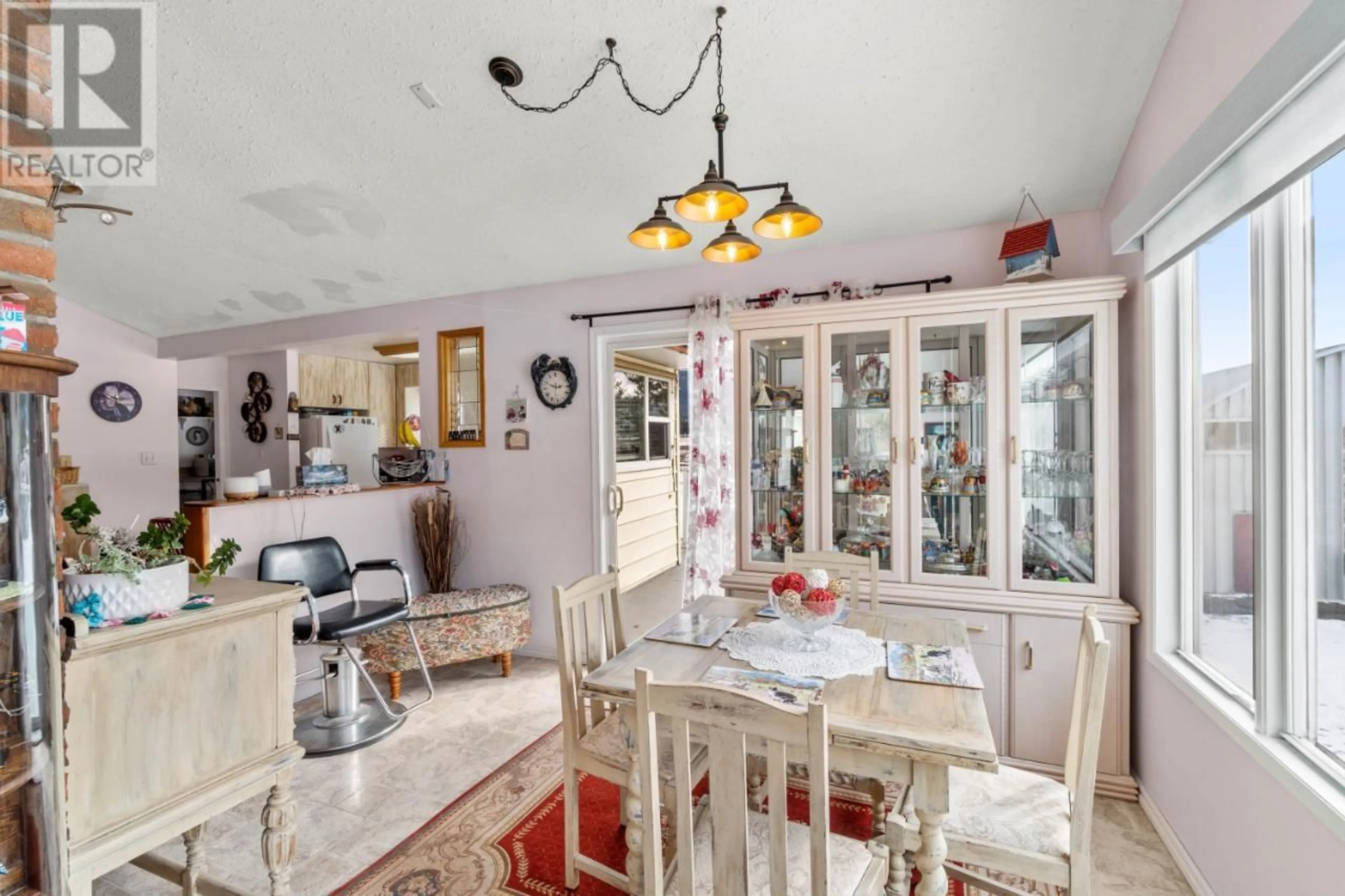 Dining room, ceramic/tile floor for 157 BINGO RANCH ROAD, Kamloops British Columbia V0E1Z2