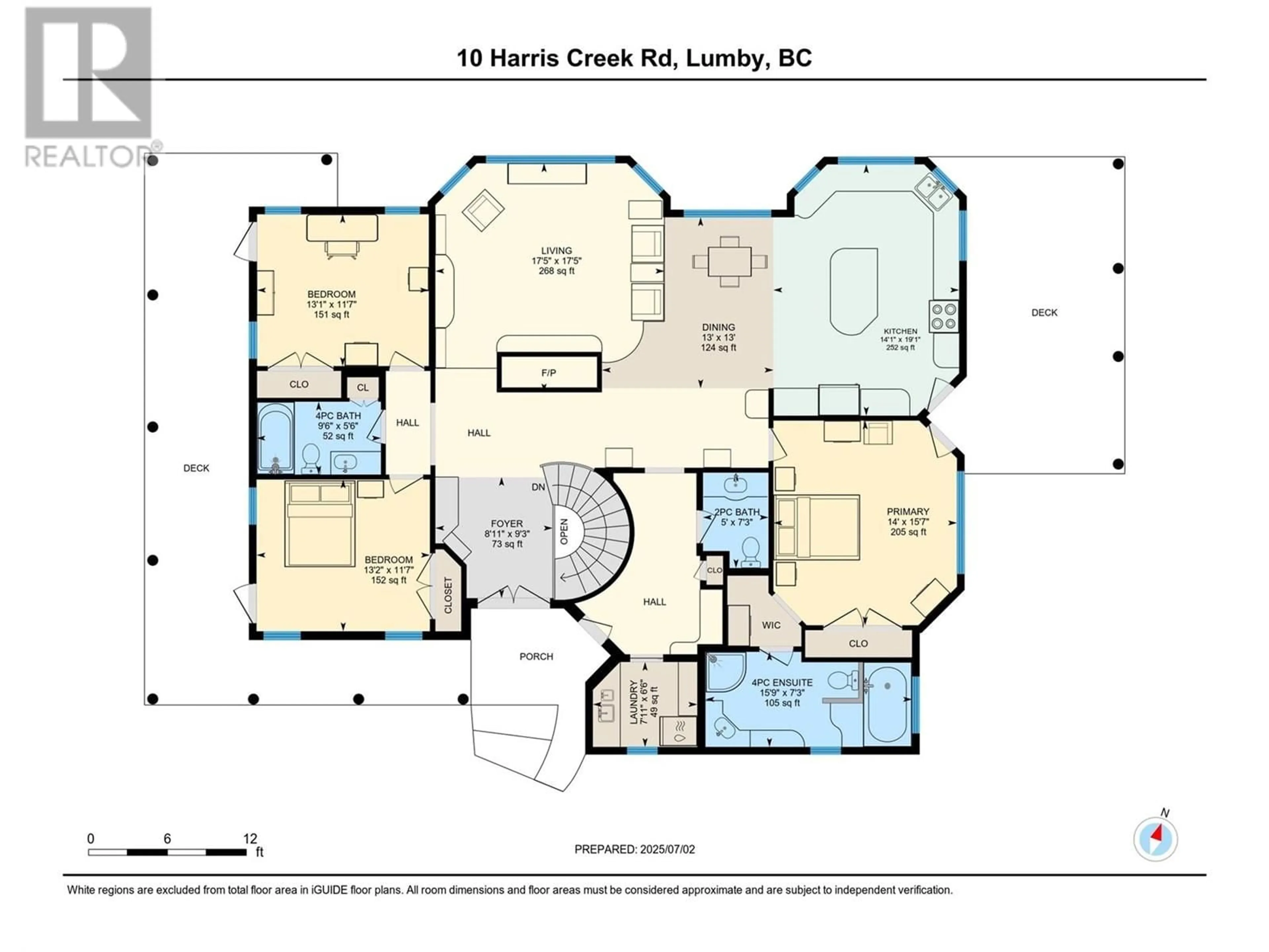 Floor plan for 10 HARRIS CREEK ROAD, Lumby British Columbia V0E2G1