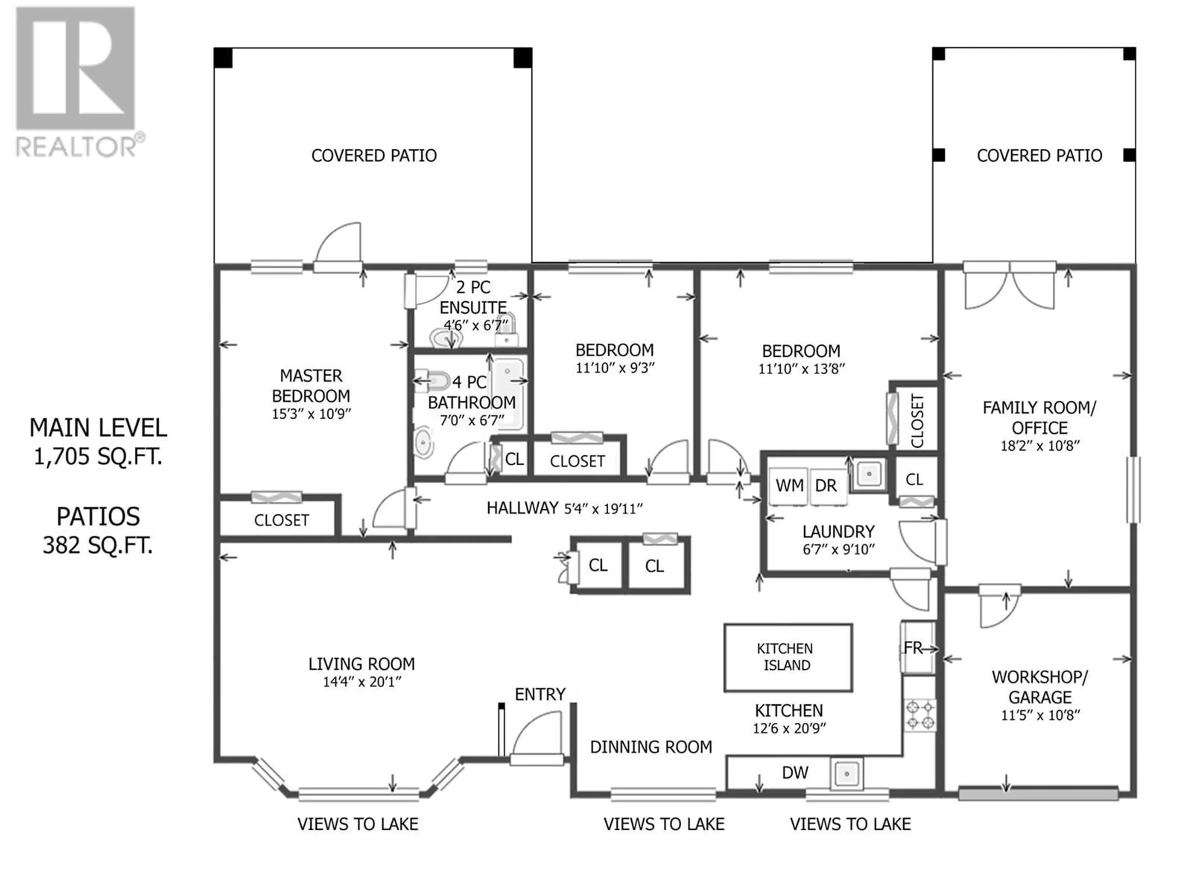 Floor plan for 8404 87TH Street, Osoyoos British Columbia V0H1V2