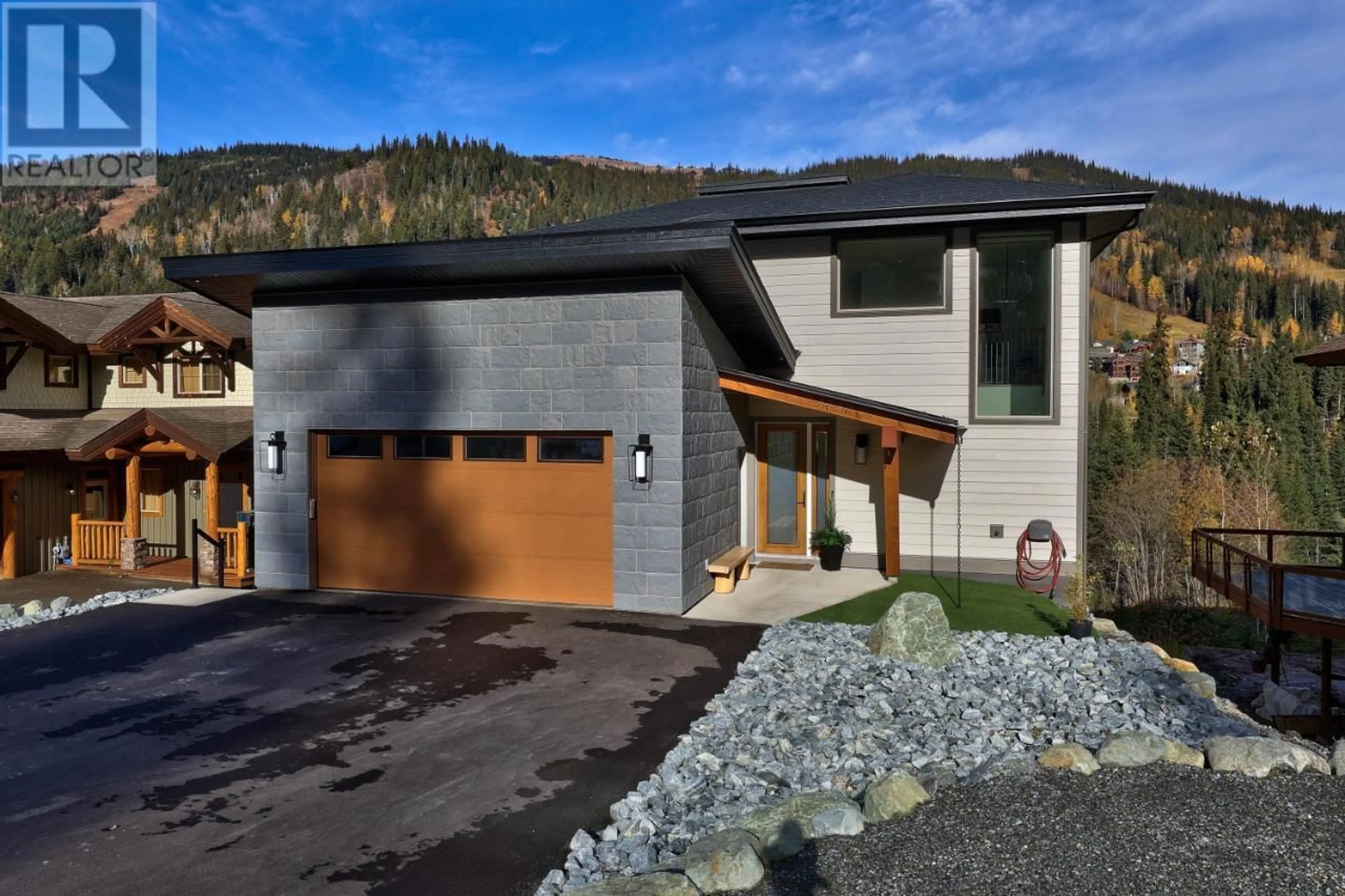 Home with brick exterior material, street for 2424 FAIRWAYS Drive, Sun Peaks British Columbia V0E5N0