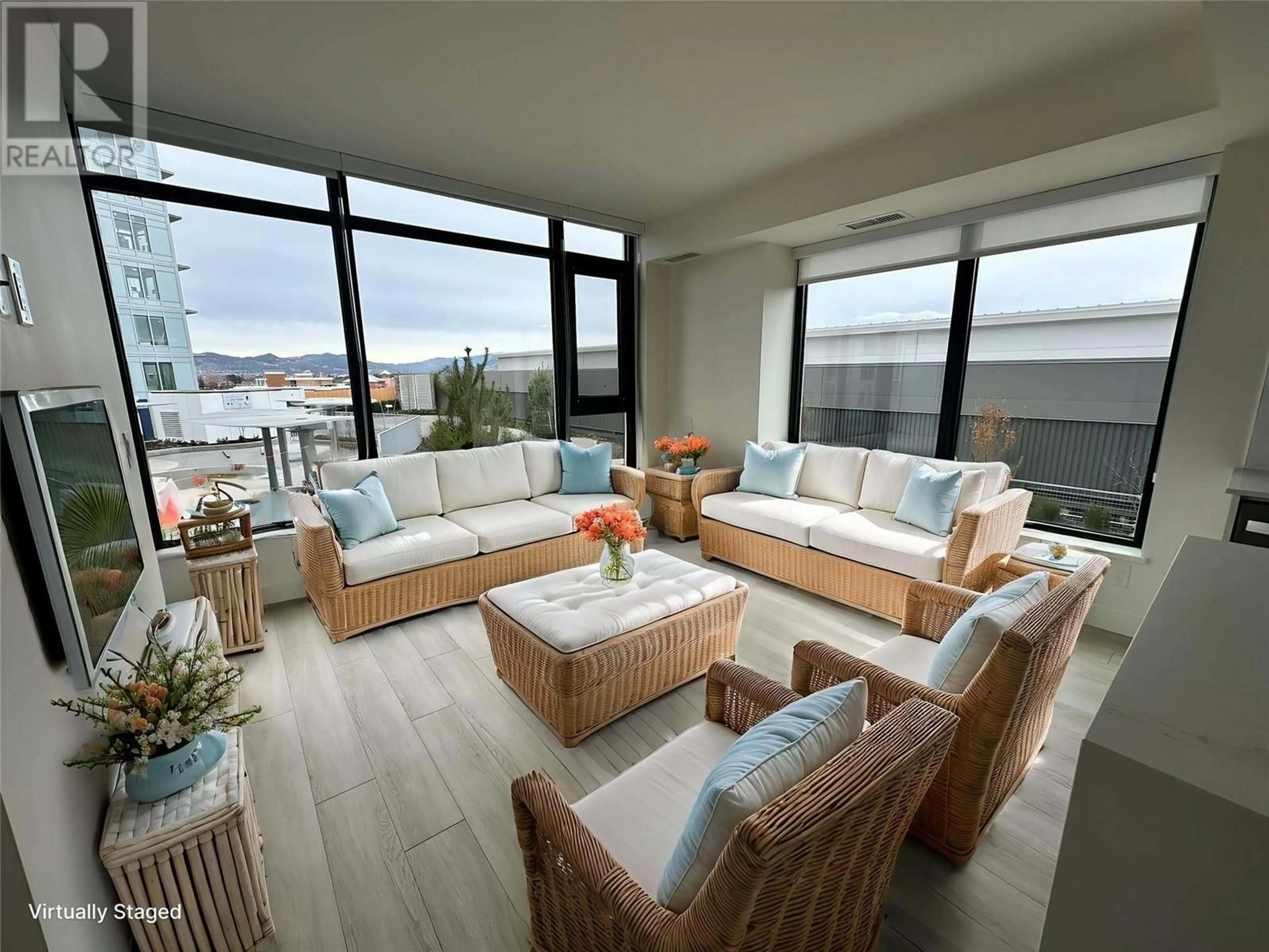 Living room with furniture, unknown for 602 - 3699 CAPOZZI ROAD, Kelowna British Columbia V1W0G3