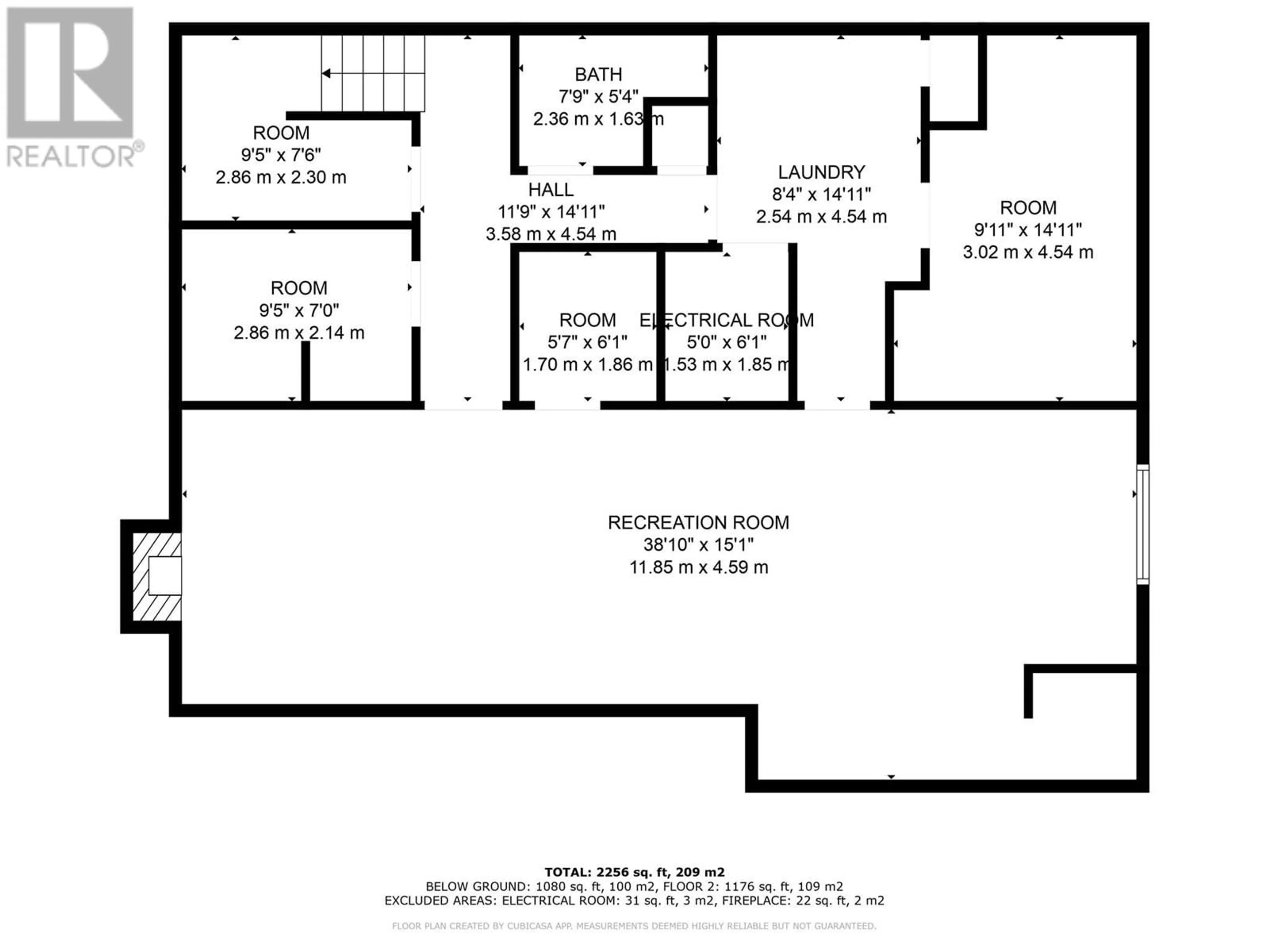 Floor plan for 1050 Nicolani Drive, Kamloops British Columbia V2B5B5