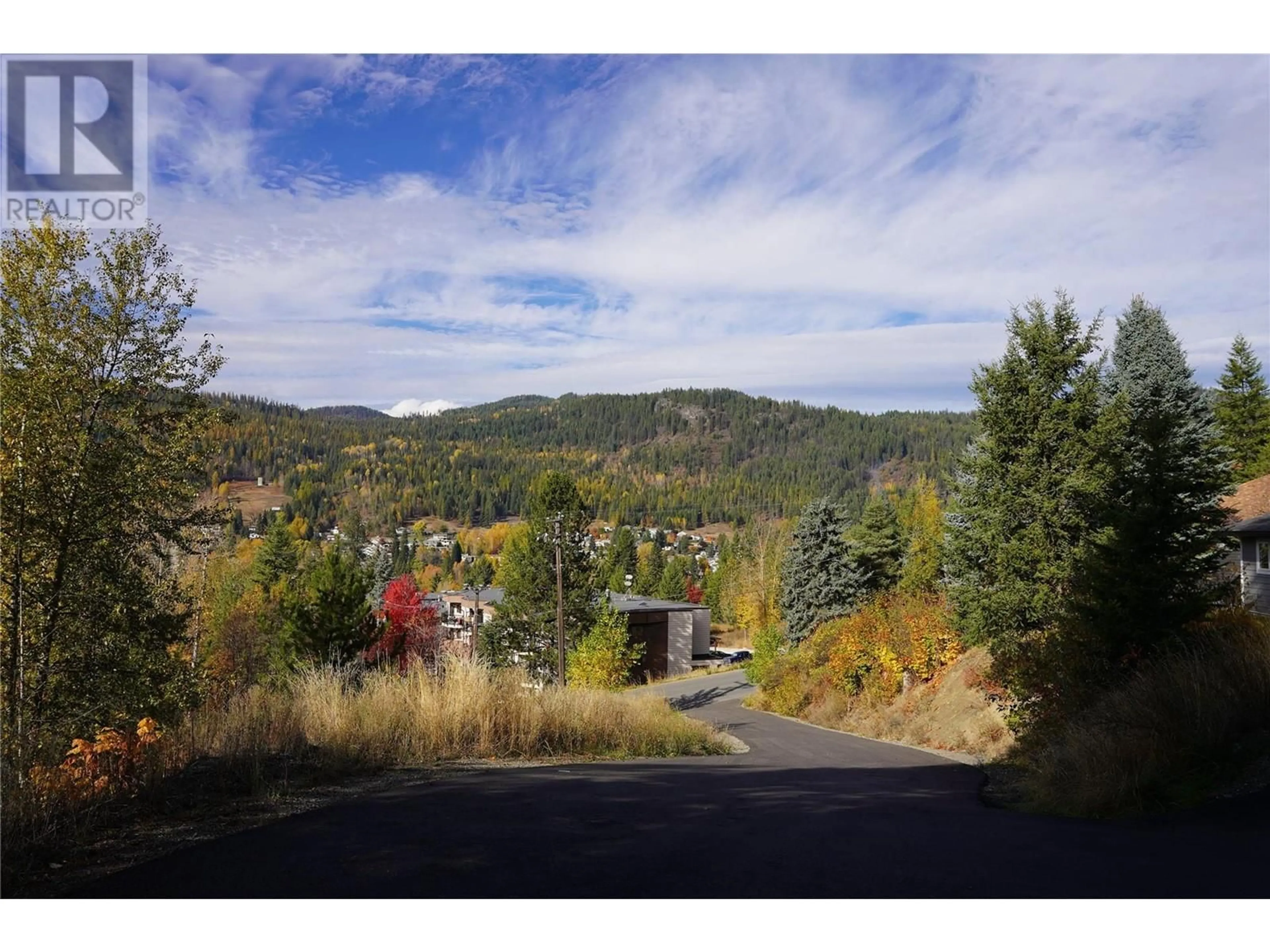 A pic from outside/outdoor area/front of a property/back of a property/a pic from drone, mountain view for 1856 GREEN ROAD, Fruitvale British Columbia V0G1L0