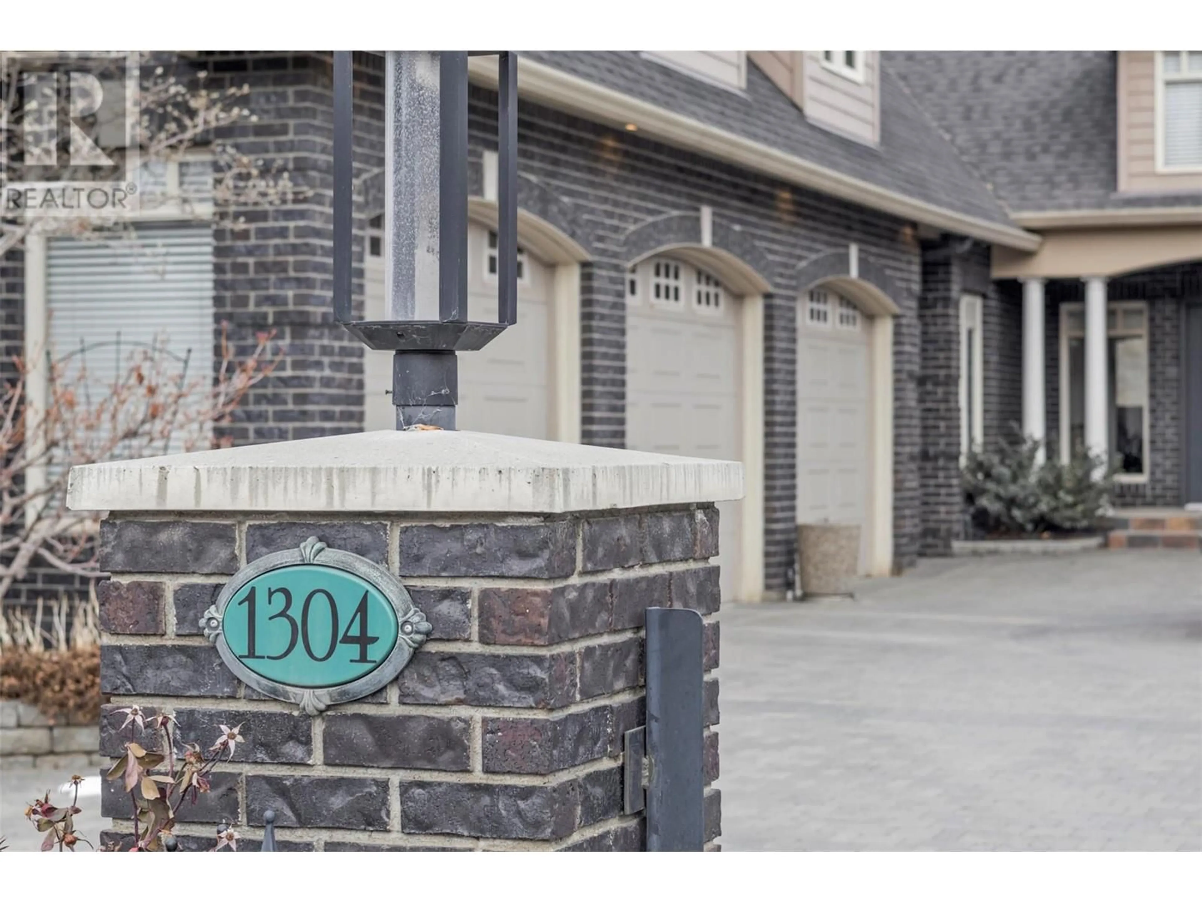 Home with brick exterior material, street for 1304 RIVER STREET, Kamloops British Columbia V2C1Y8