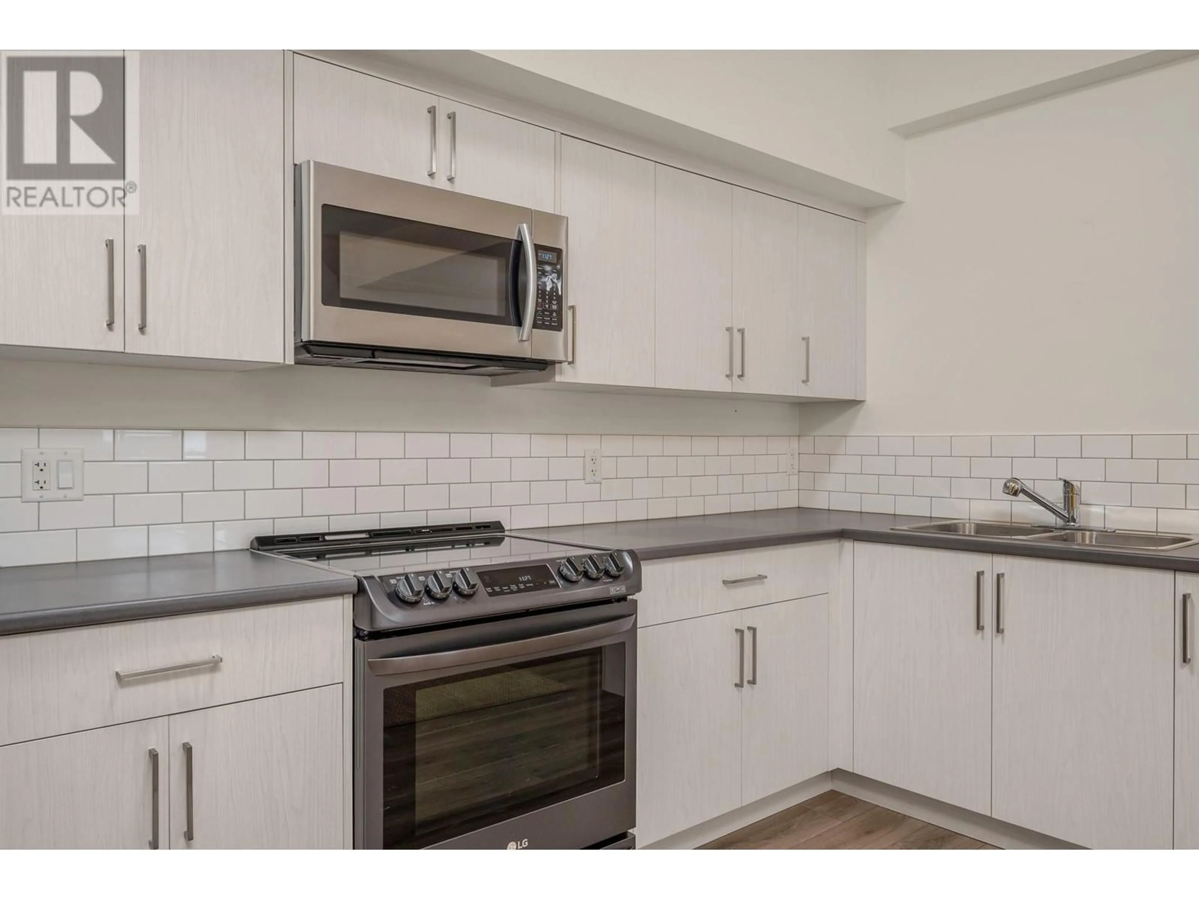 Standard kitchen, ceramic/tile floor for 2080 Mountain View Avenue Unit# 100 Lot#, Lumby British Columbia V0E2G0