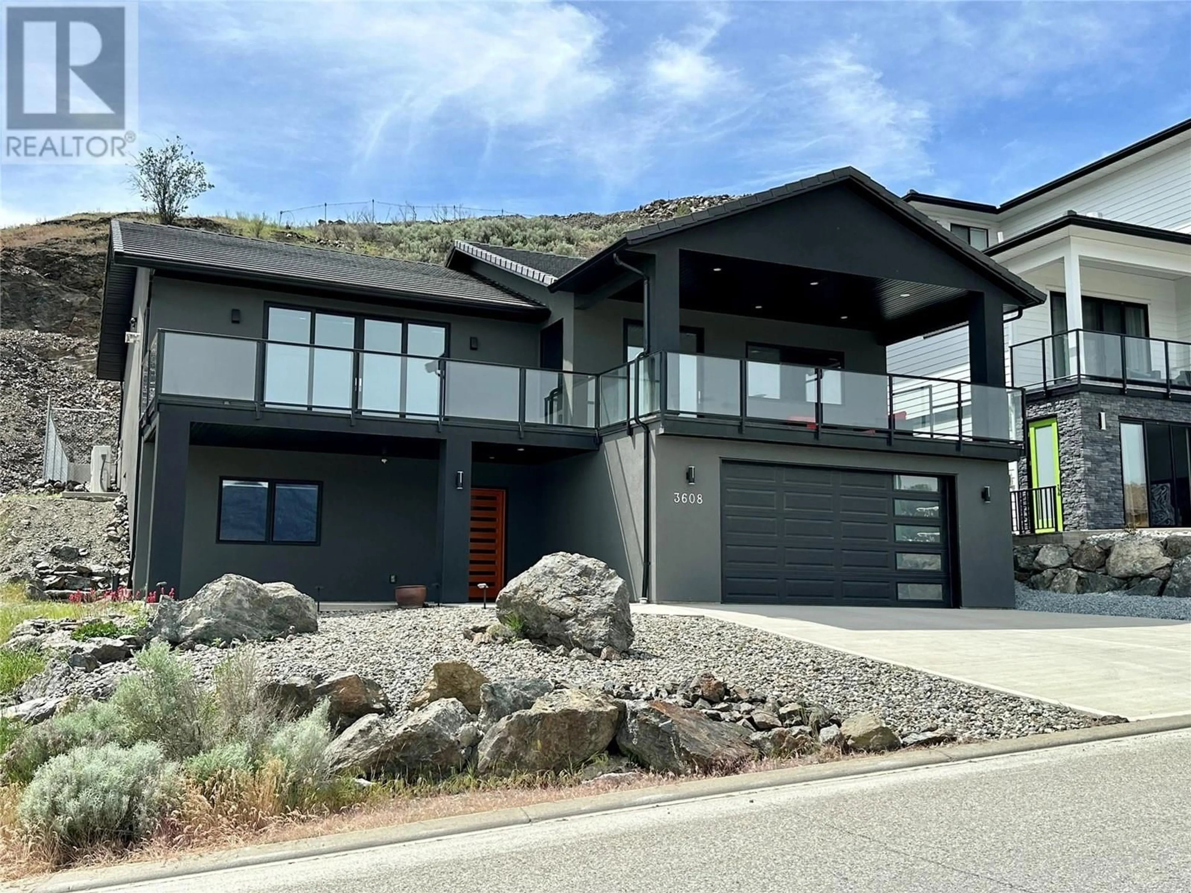 Home with vinyl exterior material, mountain view for 3608 CYPRESS HILLS Drive, Osoyoos British Columbia V0H1V4