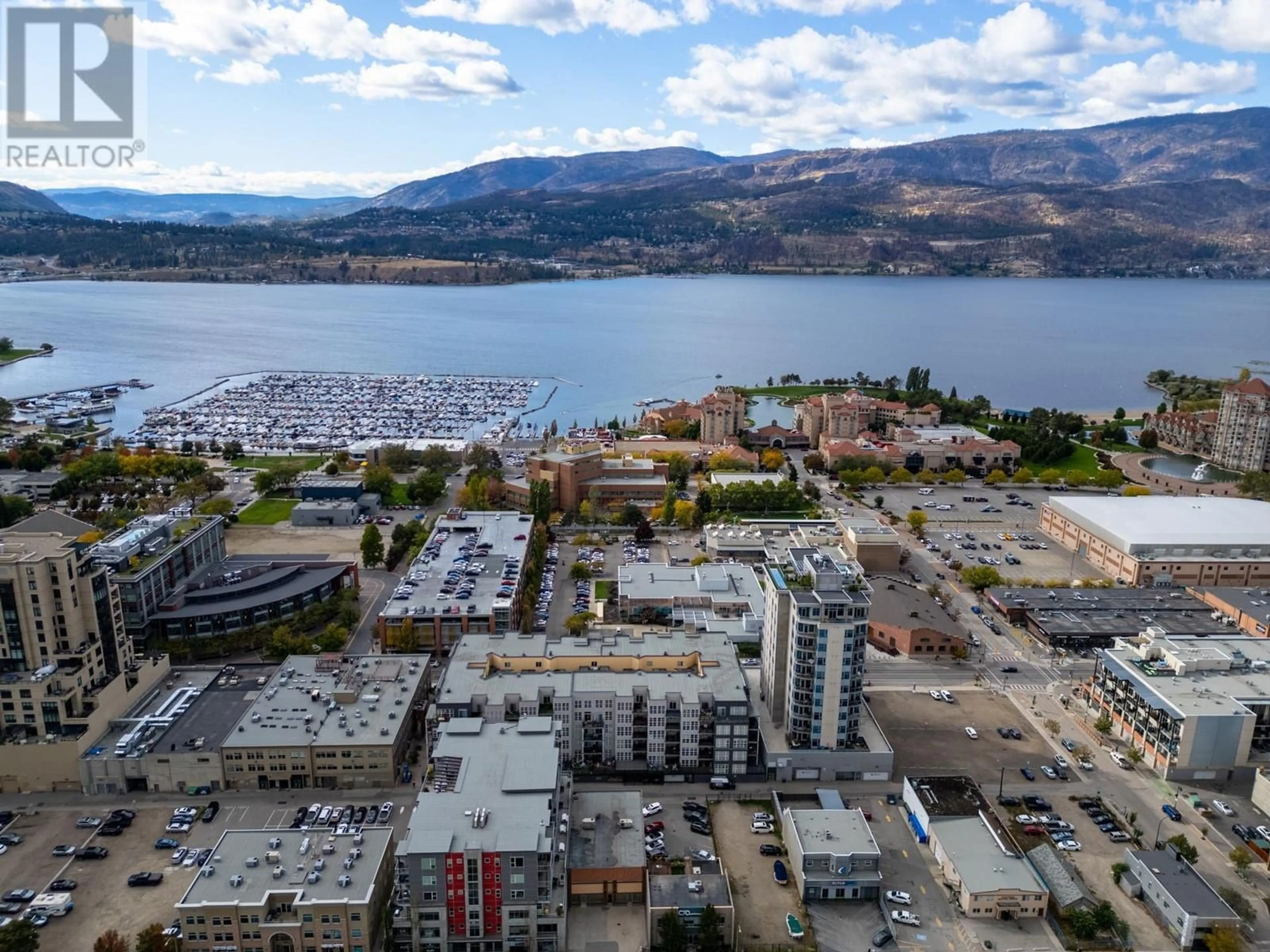 A pic from outside/outdoor area/front of a property/back of a property/a pic from drone, unknown for 1331 Ellis Street Unit# 108, Kelowna British Columbia V1Y1Z9